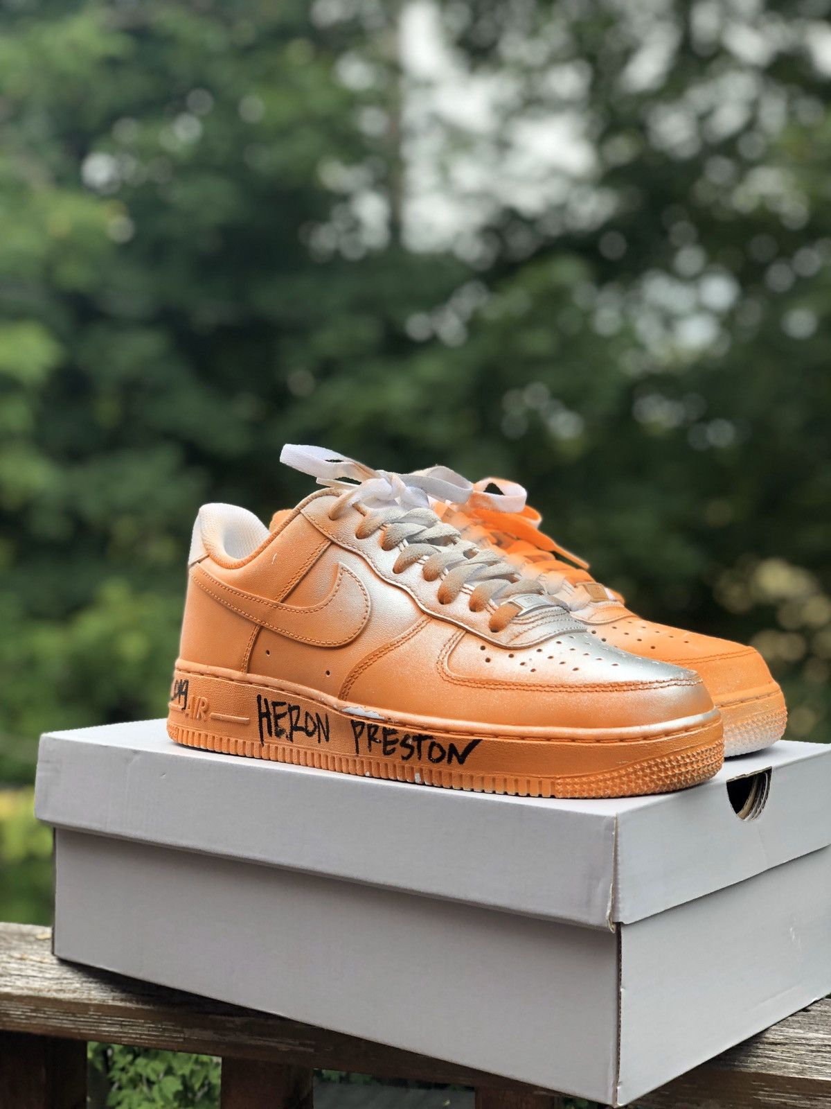 Virgil Abloh SSENSE Air Force 1 Customs