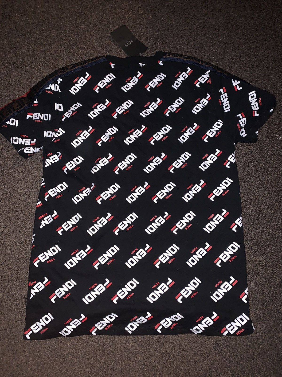 Fendi Fendi x Fila collab T-Shirt | Grailed