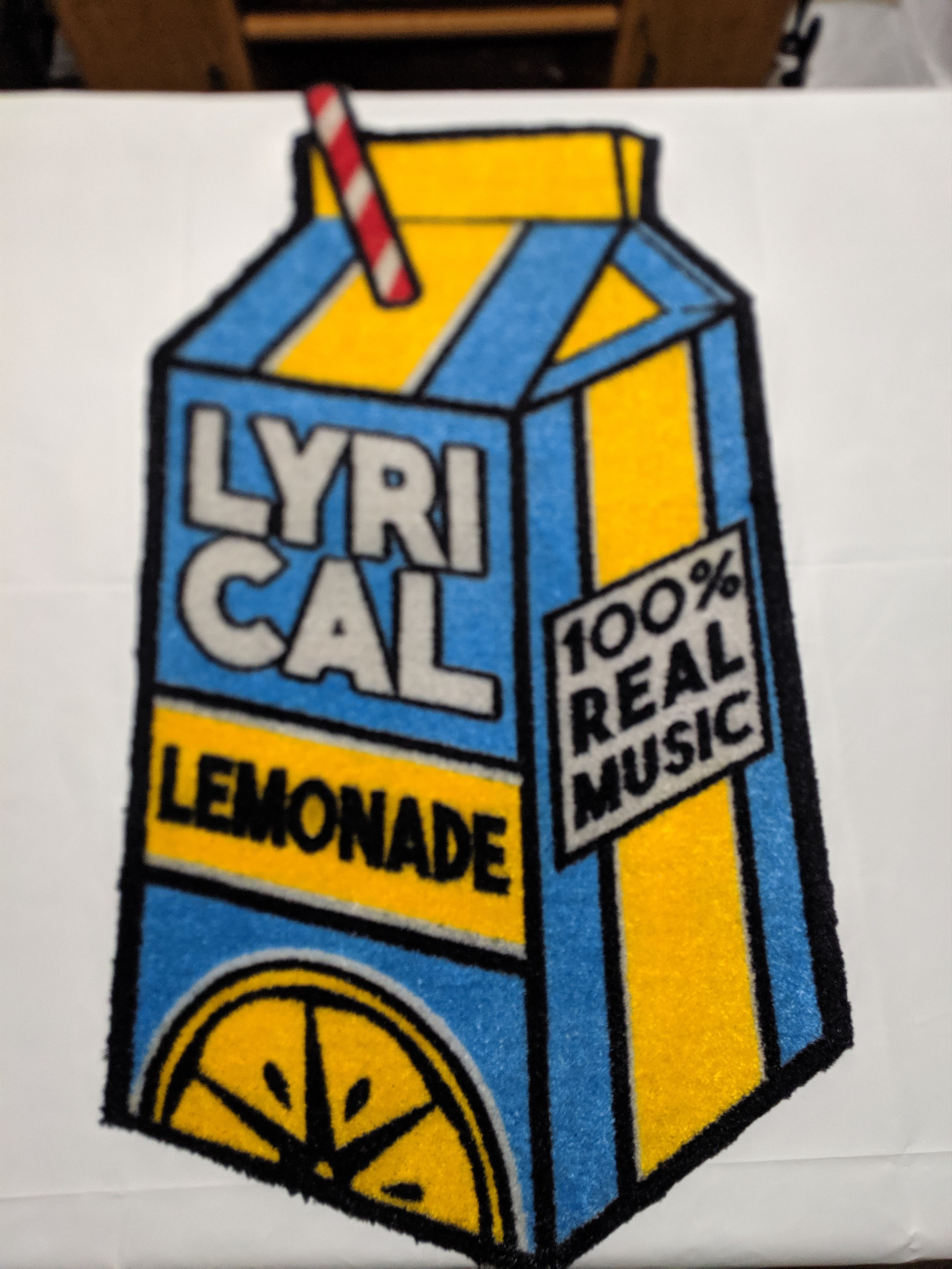Lyrical Lemonade Lyrical Lemonade OG Carton Limited Edition Rug Grailed