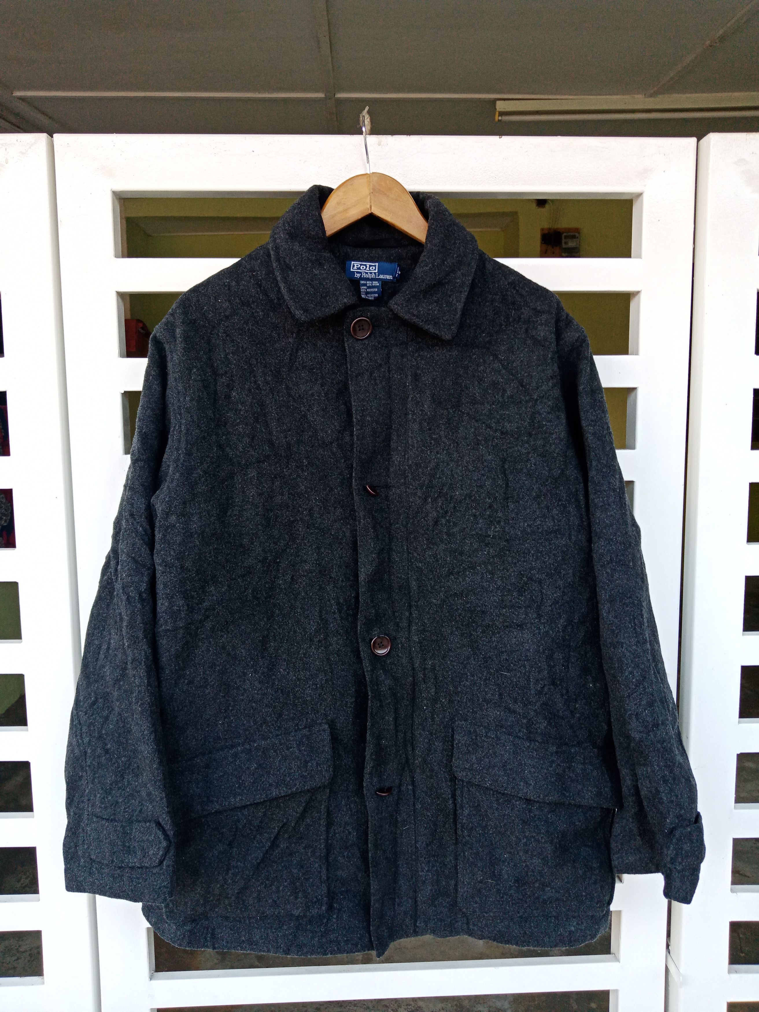 Polo Ralph Lauren Polo Ralph Lauren Wool Jacket Size US L / EU 52-54 / 3 - 1 Thumbnail