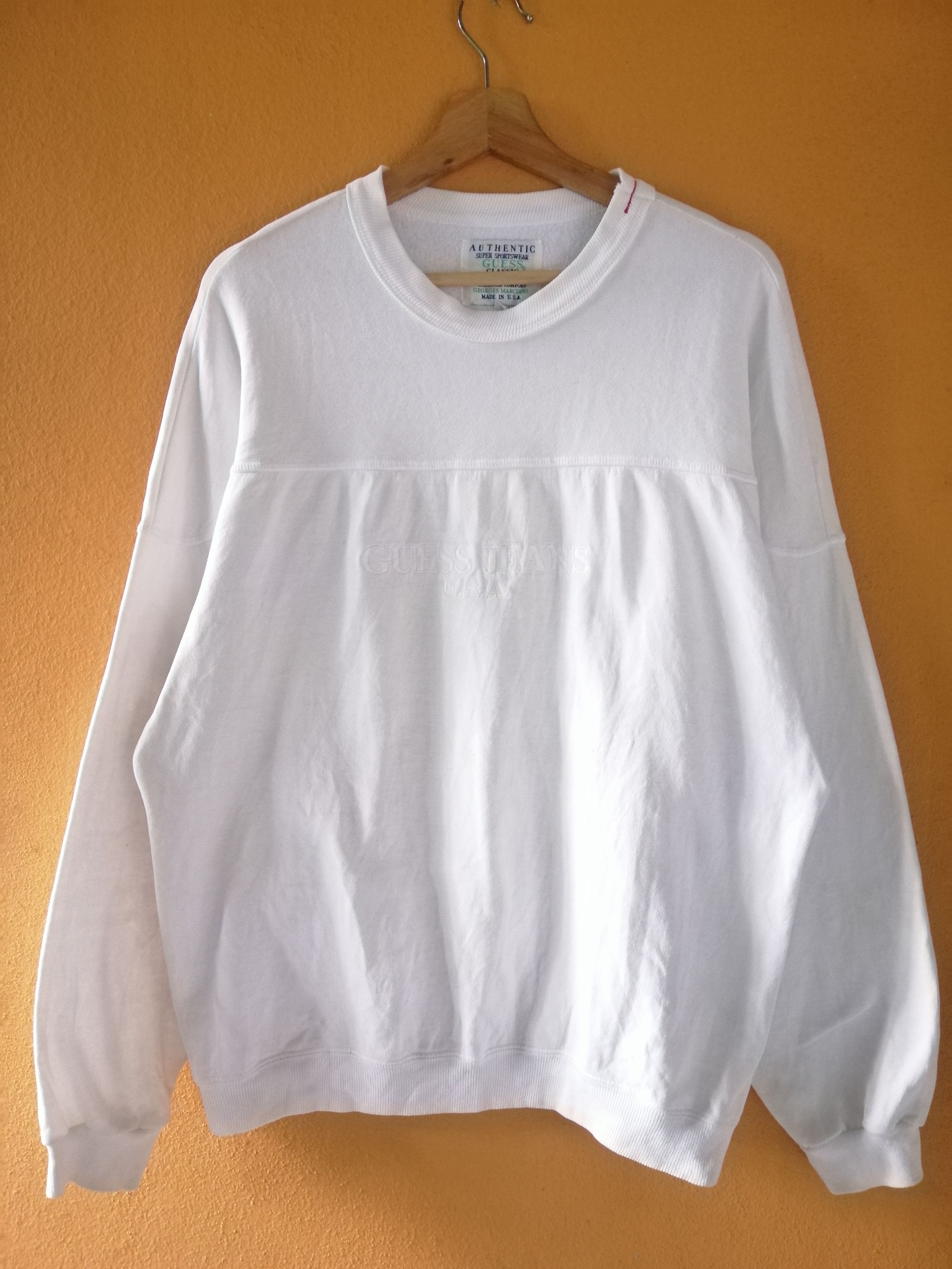 Guess VINTAGE GUESS JEANS USA GEORGE MARCIANO EMBROIDERY LOGO B3 Size US M / EU 48-50 / 2 - 5 Thumbnail