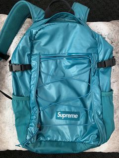 Supreme FW17 Backpack Black  Backpacks, Black backpack, Black bag