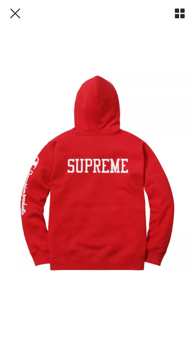 Supreme sweater red outlet