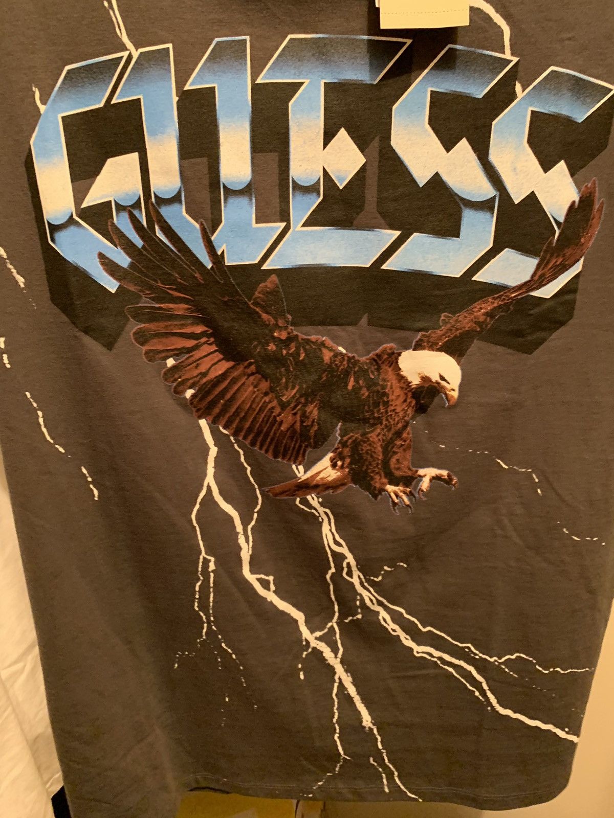 Guess Lightning Eagle t shirt asap rocky Grailed