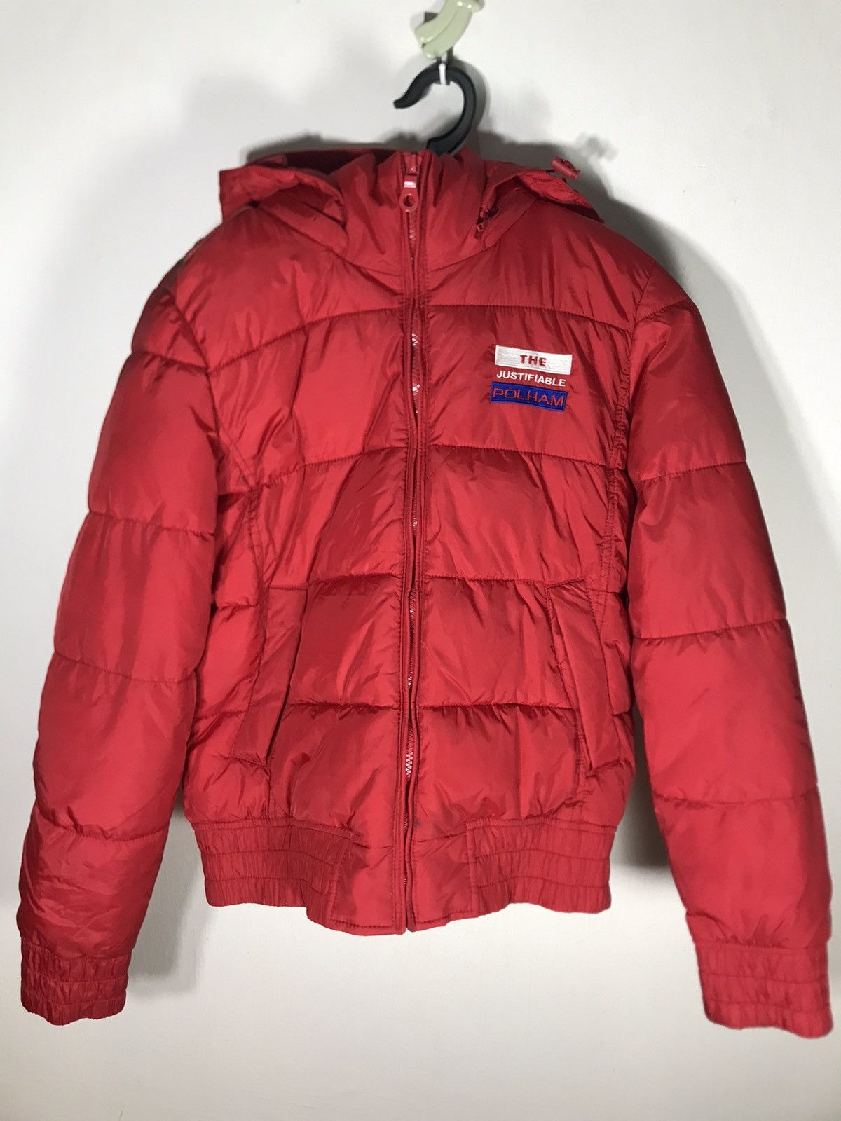 Red Jacket Polham detachable hoodie puffer jacket spell out embroidered Size US M / EU 48-50 / 2 - 1 Preview
