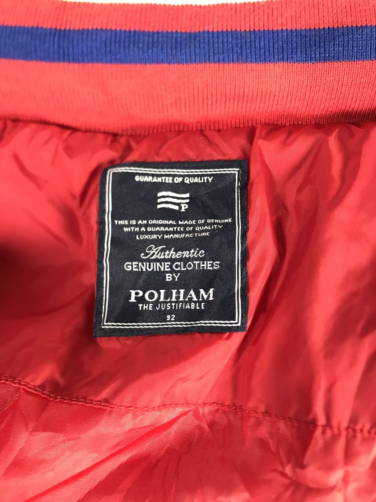 Red Jacket Polham detachable hoodie puffer jacket spell out embroidered Size US M / EU 48-50 / 2 - 8 Thumbnail