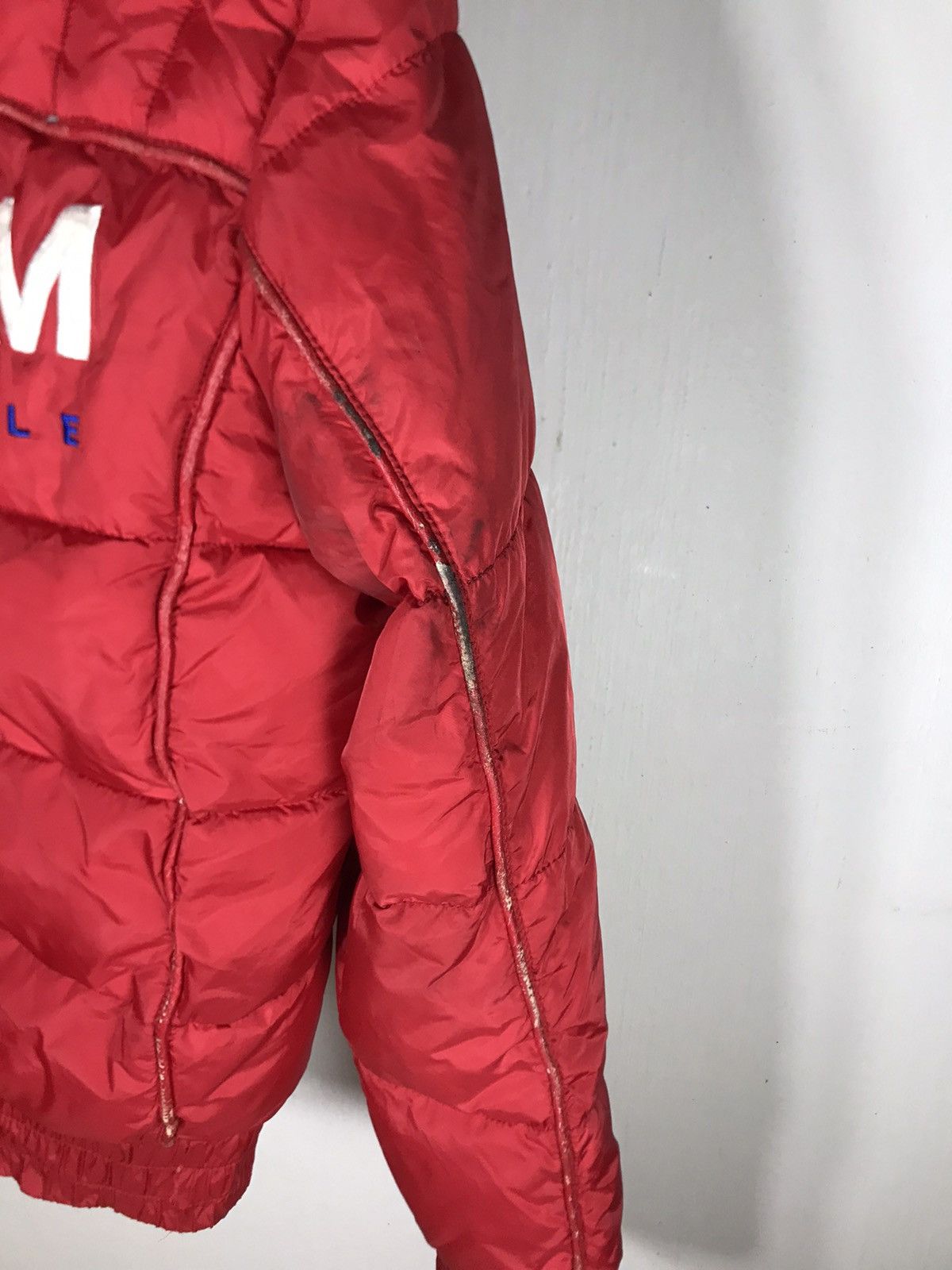 Red Jacket Polham detachable hoodie puffer jacket spell out embroidered Size US M / EU 48-50 / 2 - 13 Thumbnail