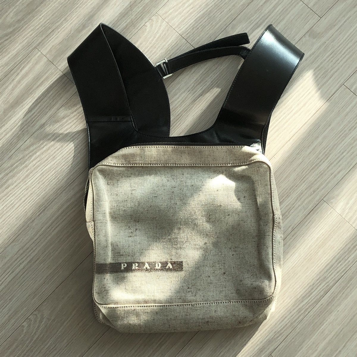 Prada AW 1999 Prada chest rig backpack Grailed