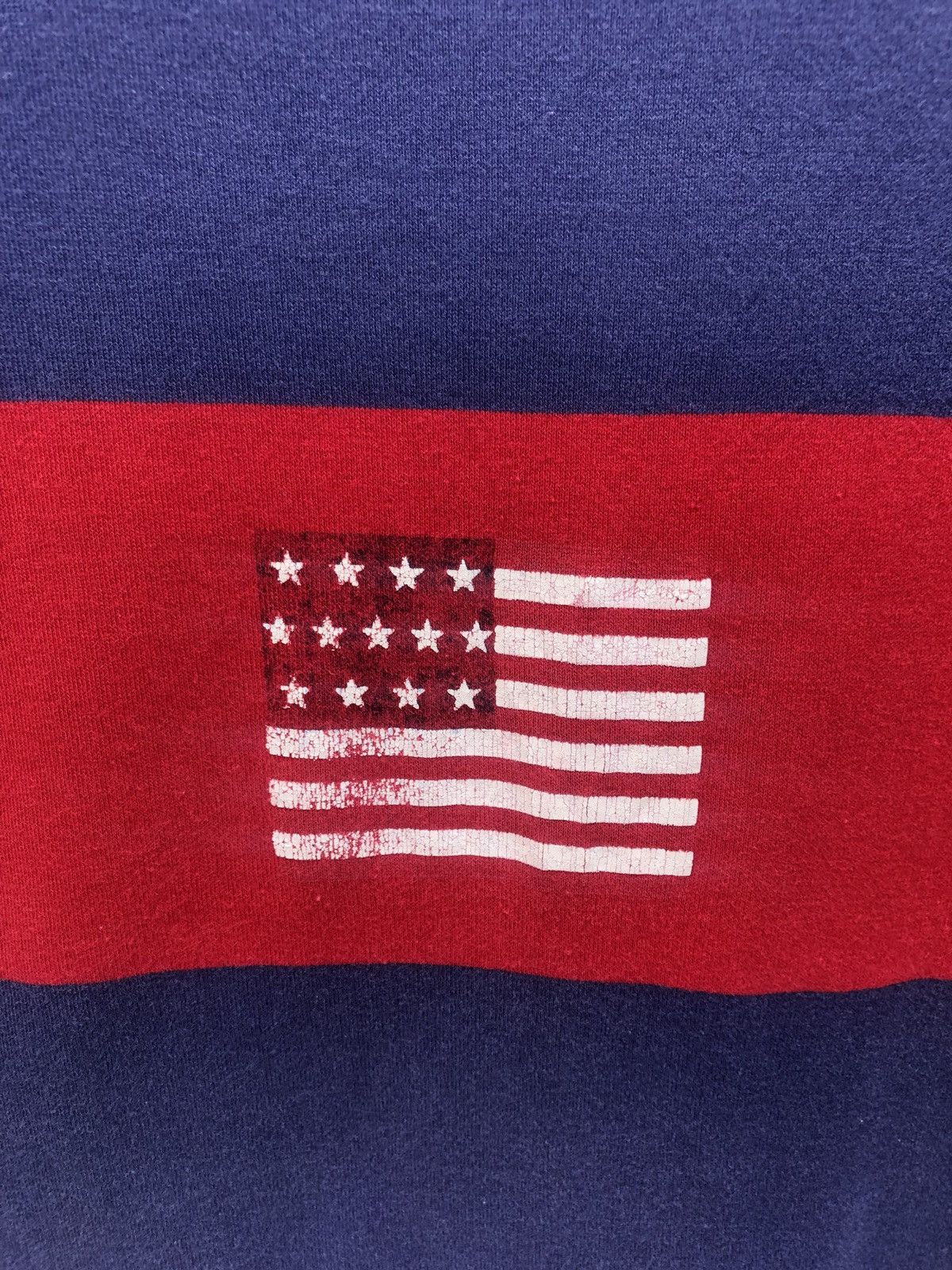 Polo Ralph Lauren Vtg Polo Ralph Lauren USA Flag t shirt Size US M / EU 48-50 / 2 - 2 Thumbnail