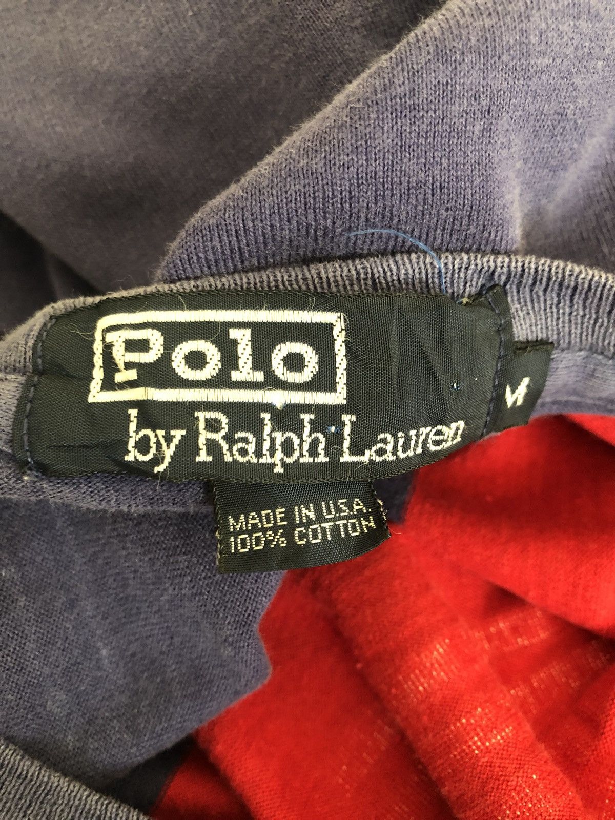 Polo Ralph Lauren Vtg Polo Ralph Lauren USA Flag t shirt Size US M / EU 48-50 / 2 - 7 Thumbnail