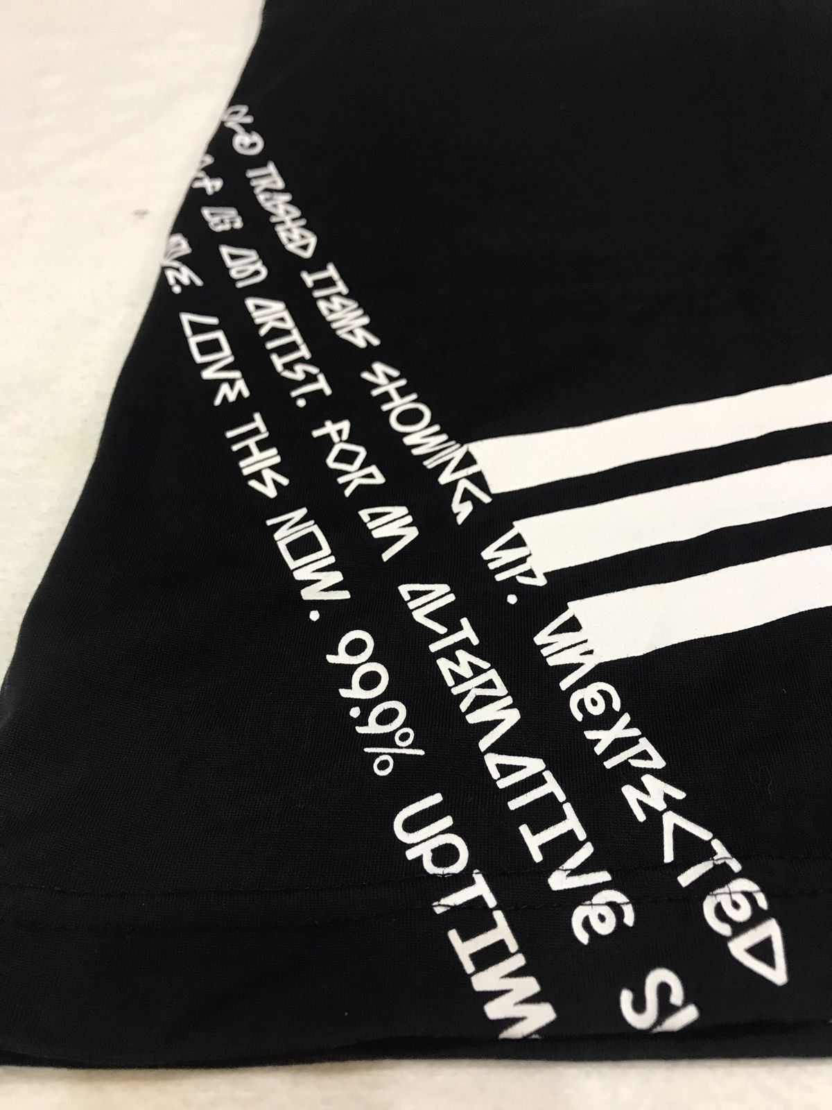 Adidas Y-3 YOHJI YAMAMOTO STIPED T-SHIRT XS Size US XS / EU 42 / 0 - 5 Thumbnail