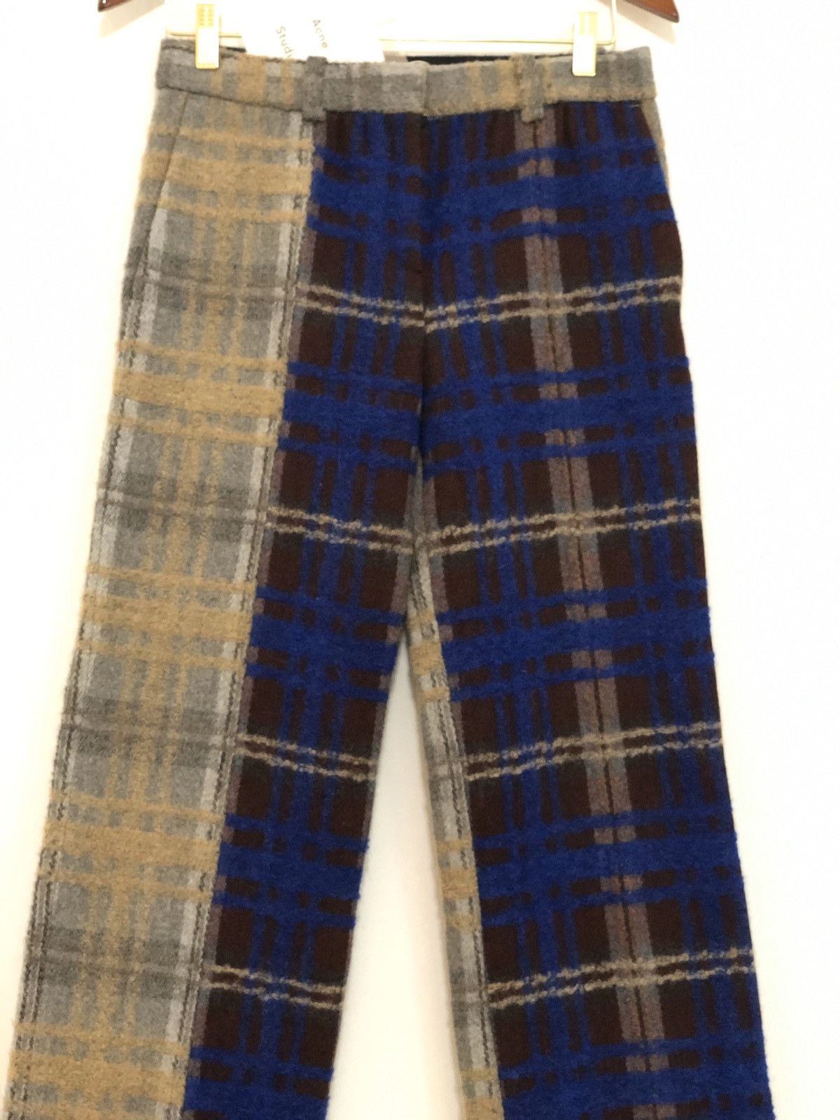 Acne Studios Maya Check Mix Plaid Pants AW16 Size US 28 / EU 44 - 5 Thumbnail