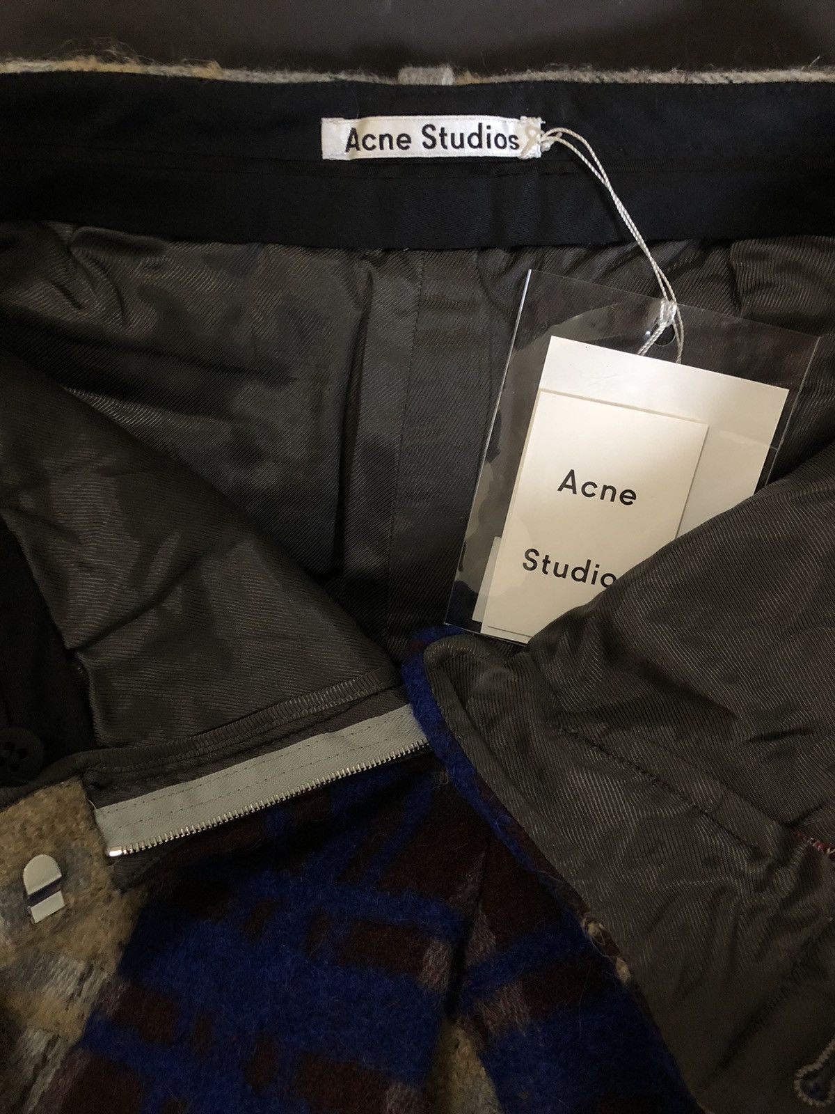 Acne Studios Maya Check Mix Plaid Pants AW16 Size US 28 / EU 44 - 7 Thumbnail