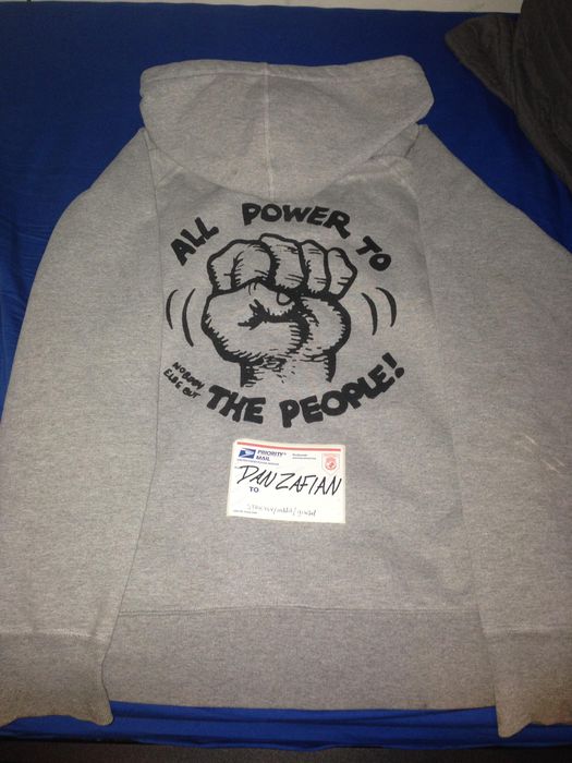 Supreme R.Crumb All Power To Zip Hooded-