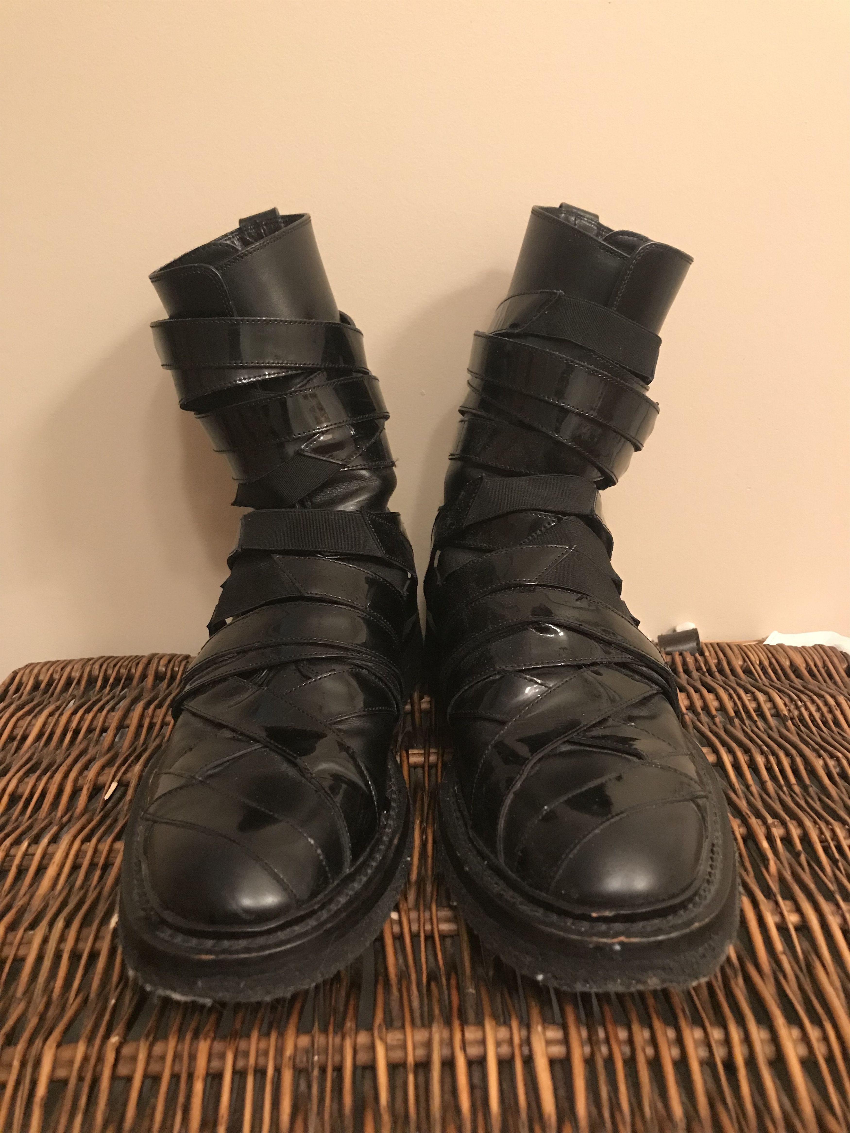 Dior Dior Homme FW08 Lumiere Du Nord Strap Boots Grailed