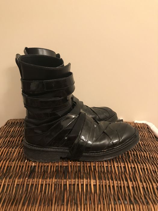 Dior Dior Homme FW08 Lumiere Du Nord Strap Boots Grailed