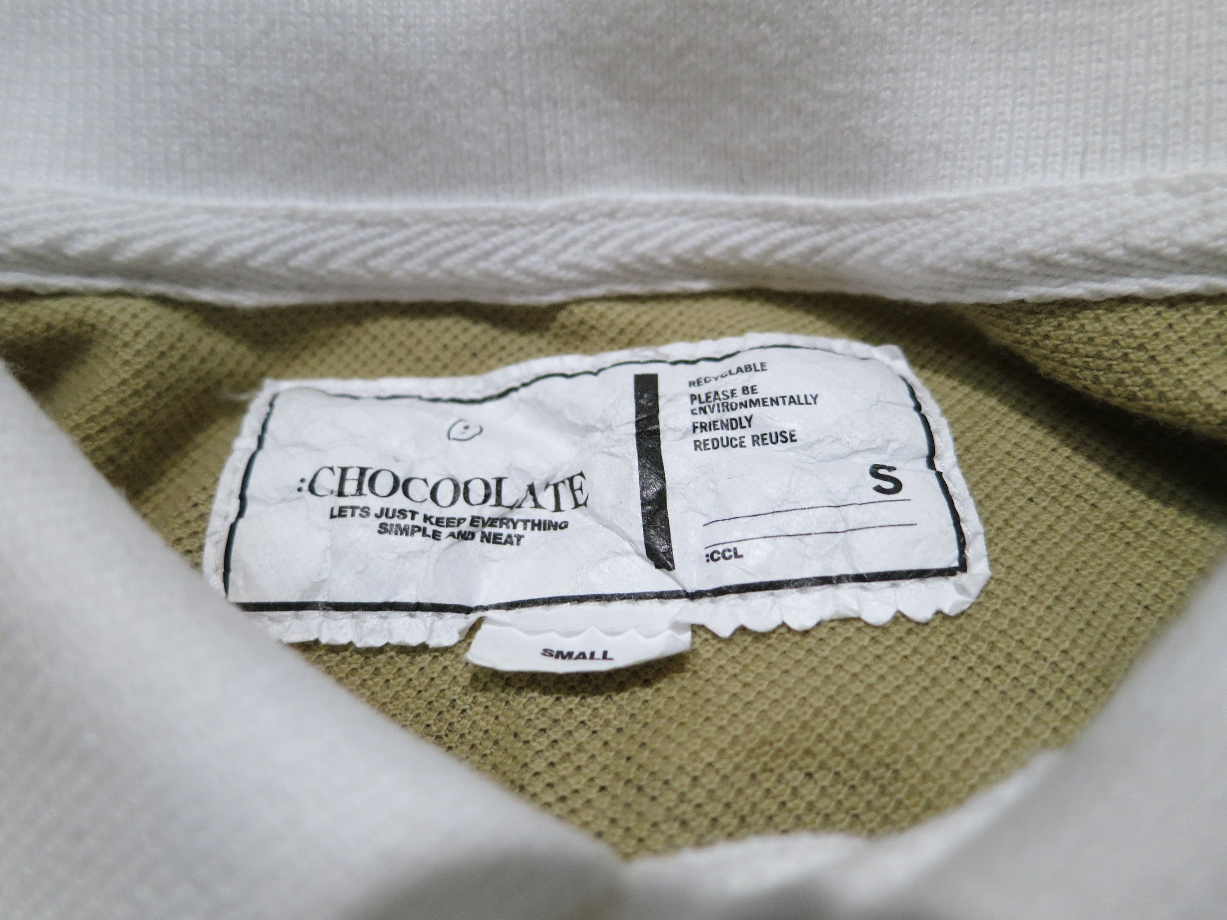 Aape Aape x Chocoolate polo camo shirt white / green Size US S / EU 44-46 / 1 - 8 Thumbnail