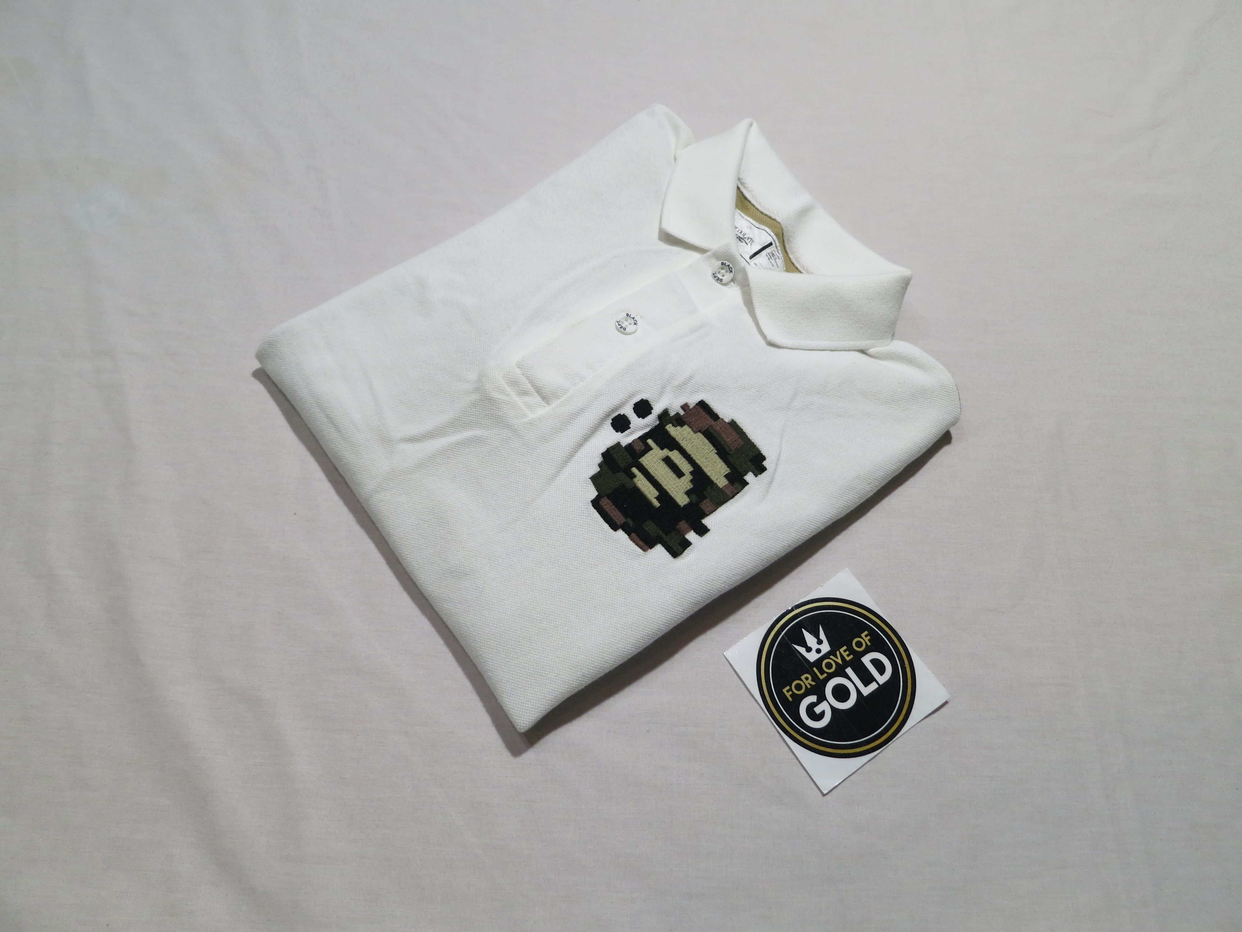 Aape Aape x Chocoolate polo camo shirt white / green Size US S / EU 44-46 / 1 - 3 Thumbnail