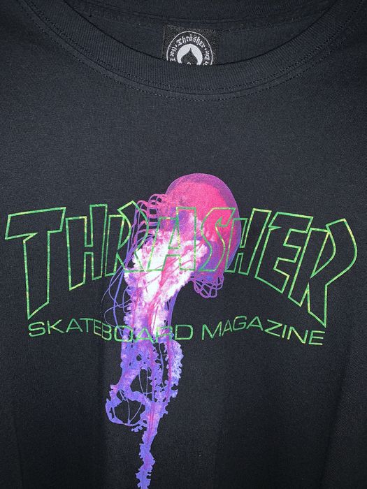 Thrasher jellyfish shirt sales