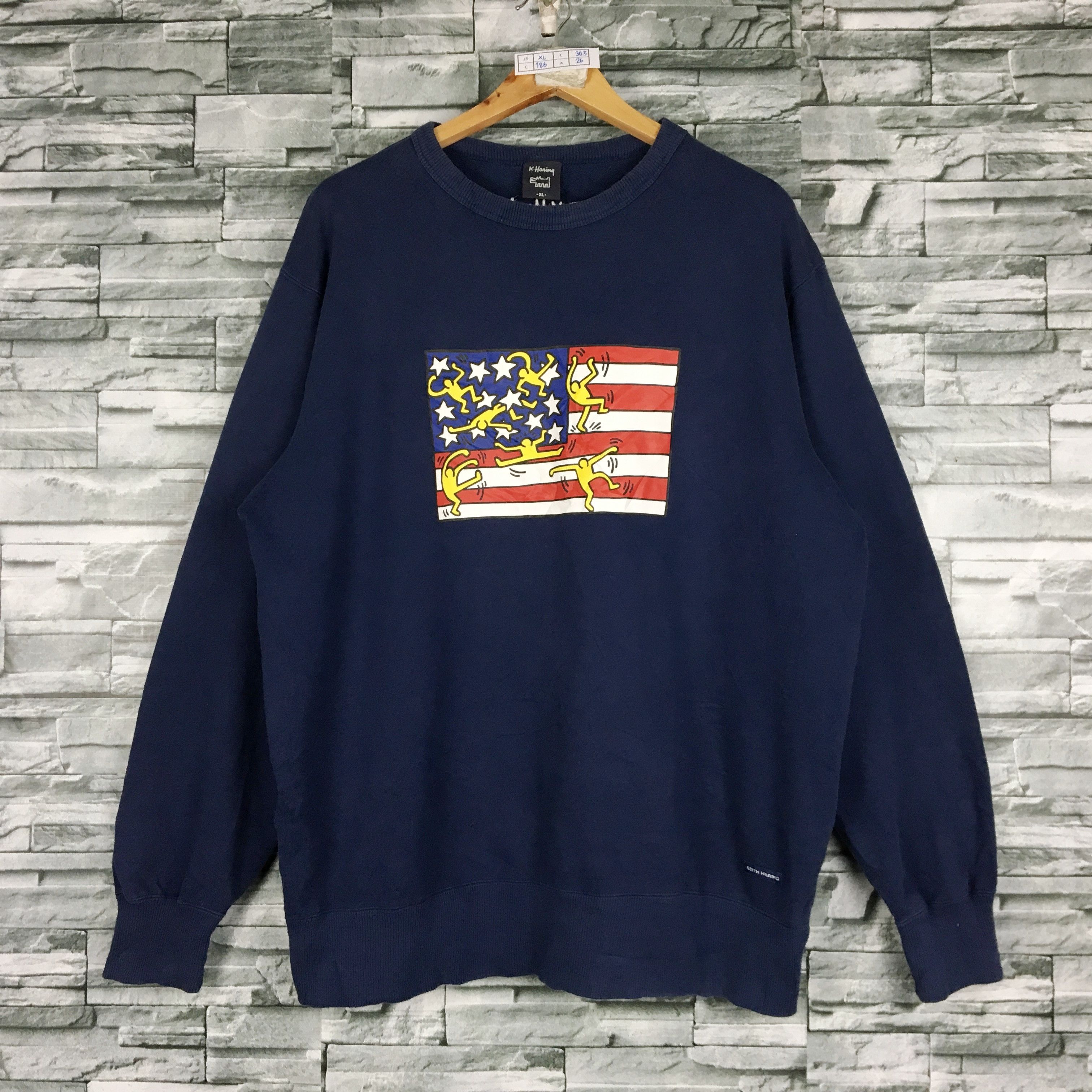 90s Keith Haring x gap vintage スウェット XL