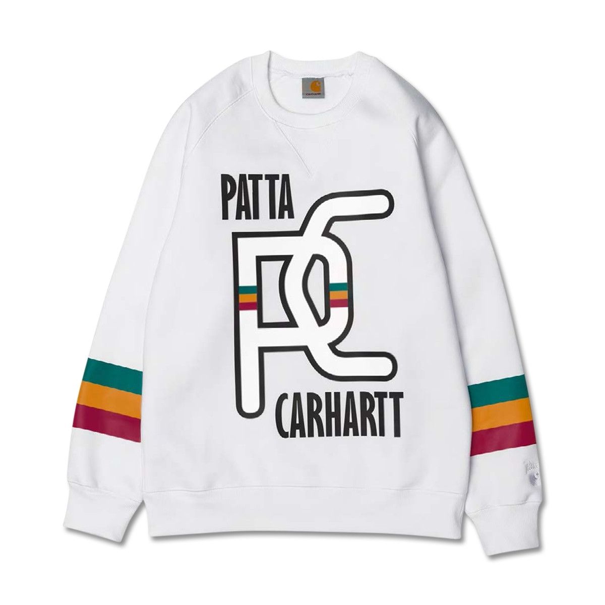 Carhartt Wip Patta Carhartt WIP x Patta Chase Sweat White XL Grailed