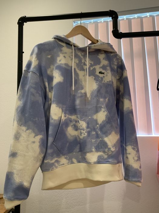 Lacoste Lacoste LIVE Cloud Print Hoodie Grailed