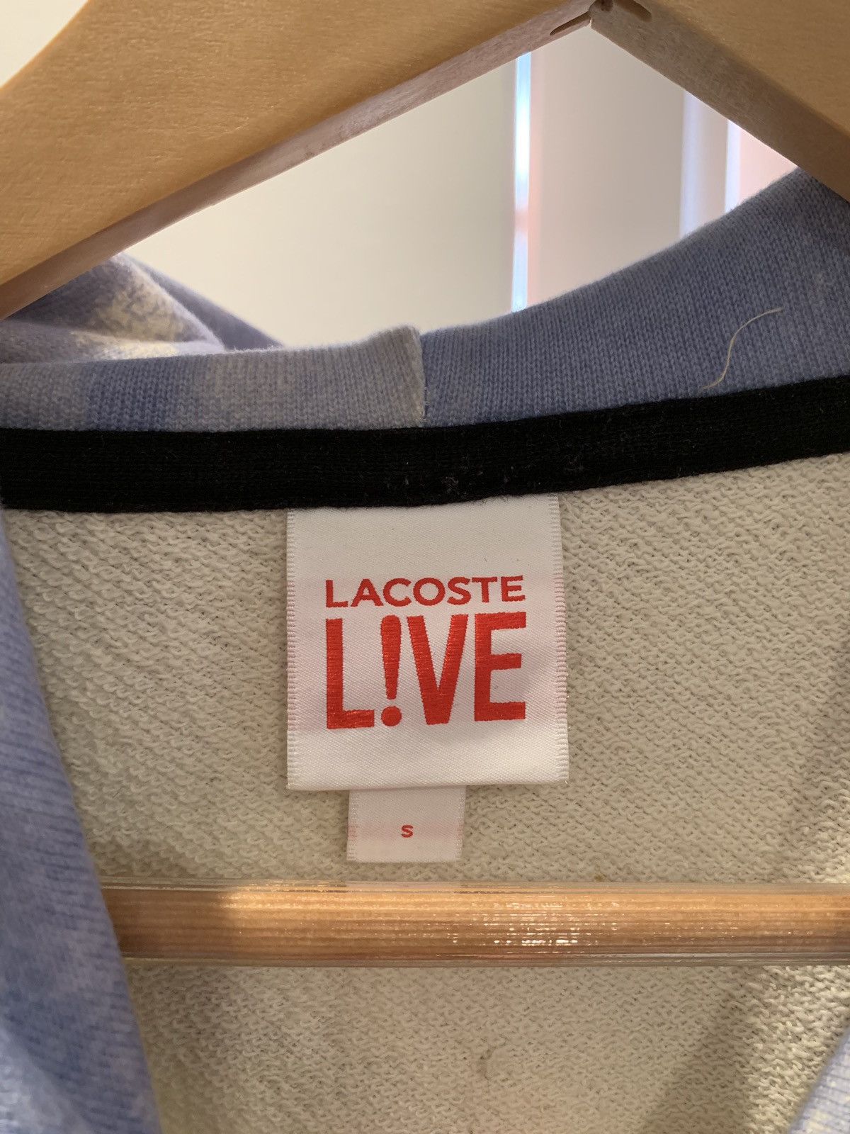 Lacoste Lacoste LIVE Cloud Print Hoodie Grailed