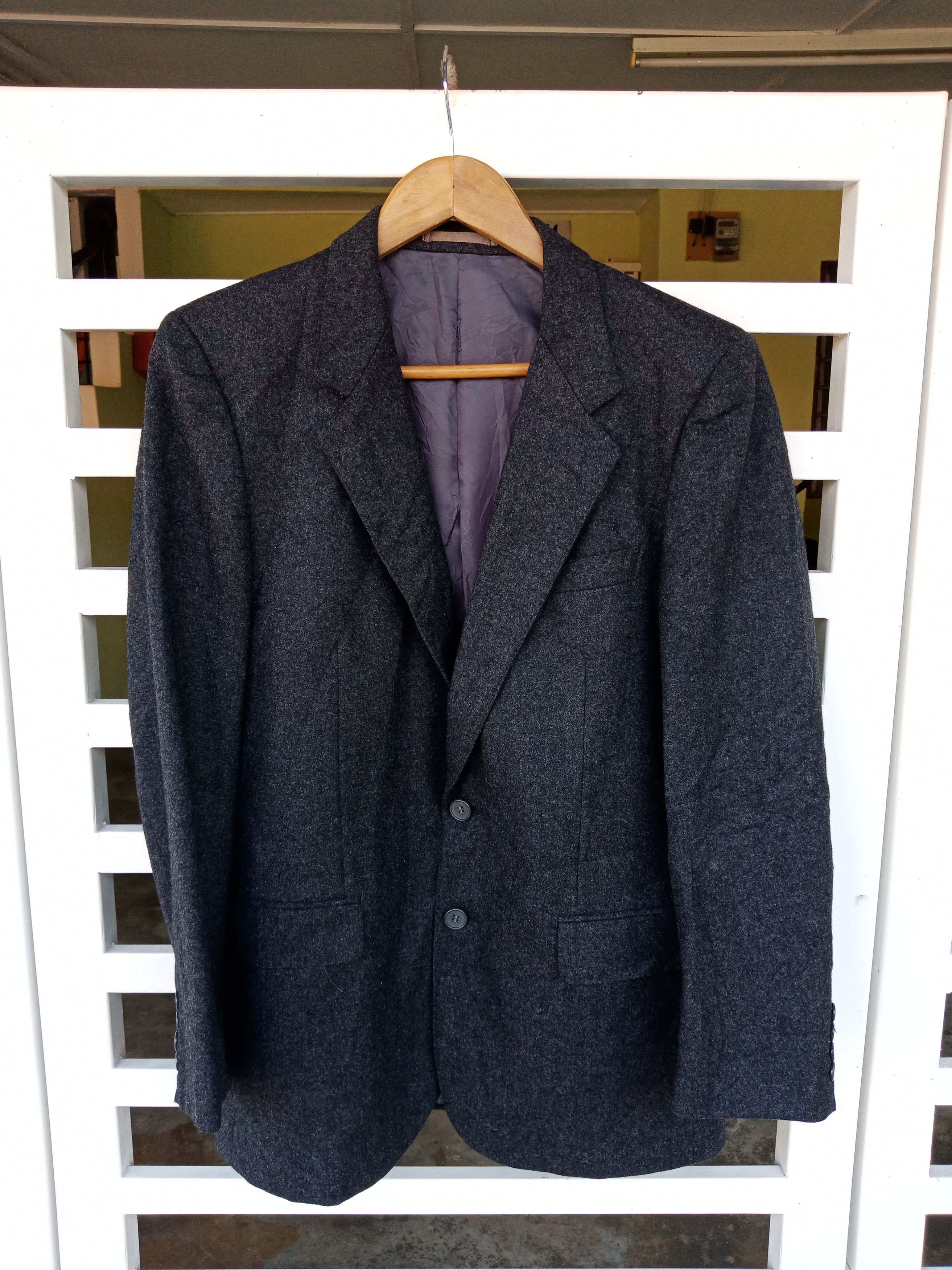 Yves Saint Laurent YSL 100% Wool Jacket Size US M / EU 48-50 / 2 - 1 Thumbnail