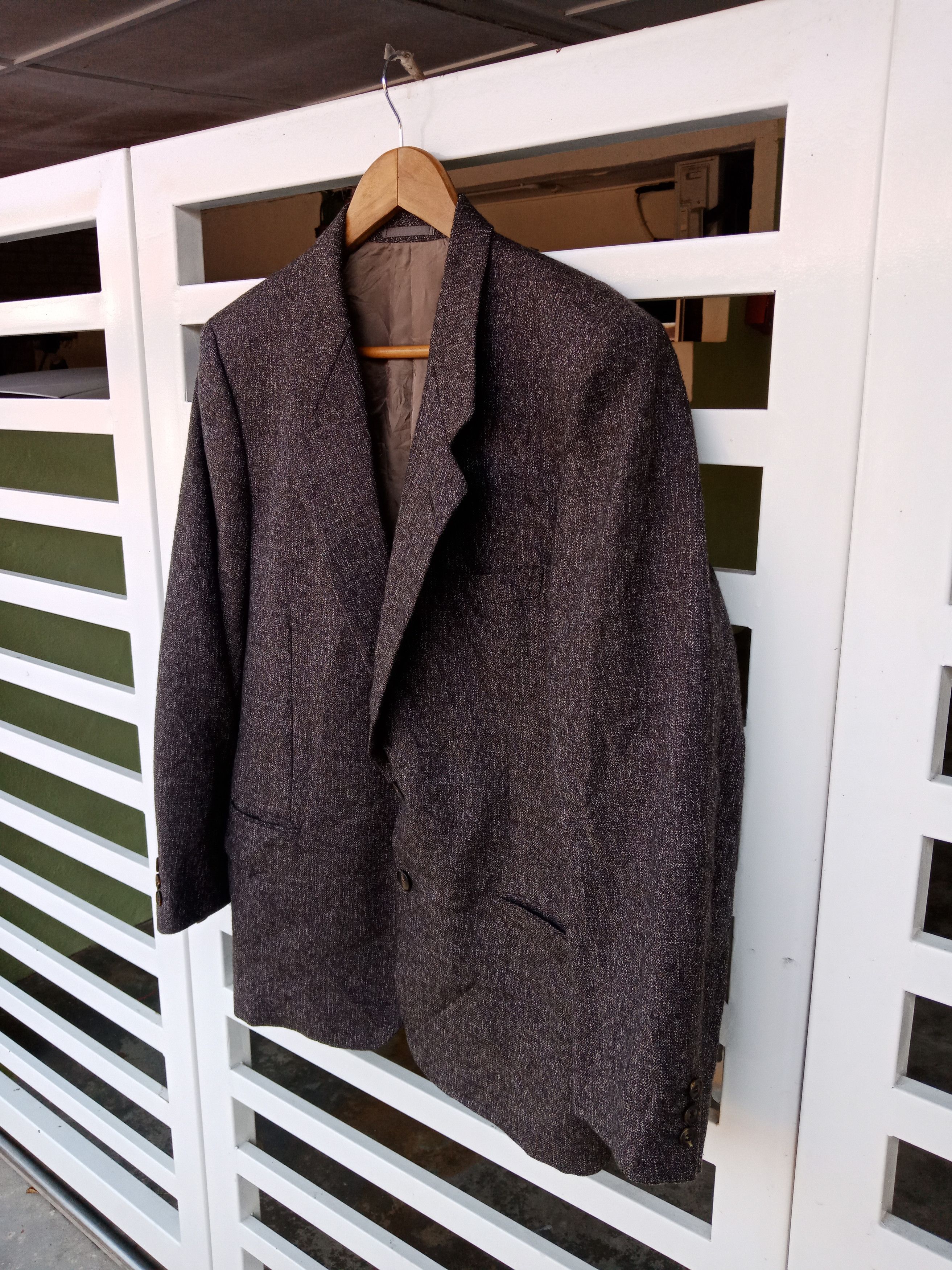 Yves Saint Laurent YSL Gray 100% Wool Jacket Size US M / EU 48-50 / 2 - 3 Thumbnail