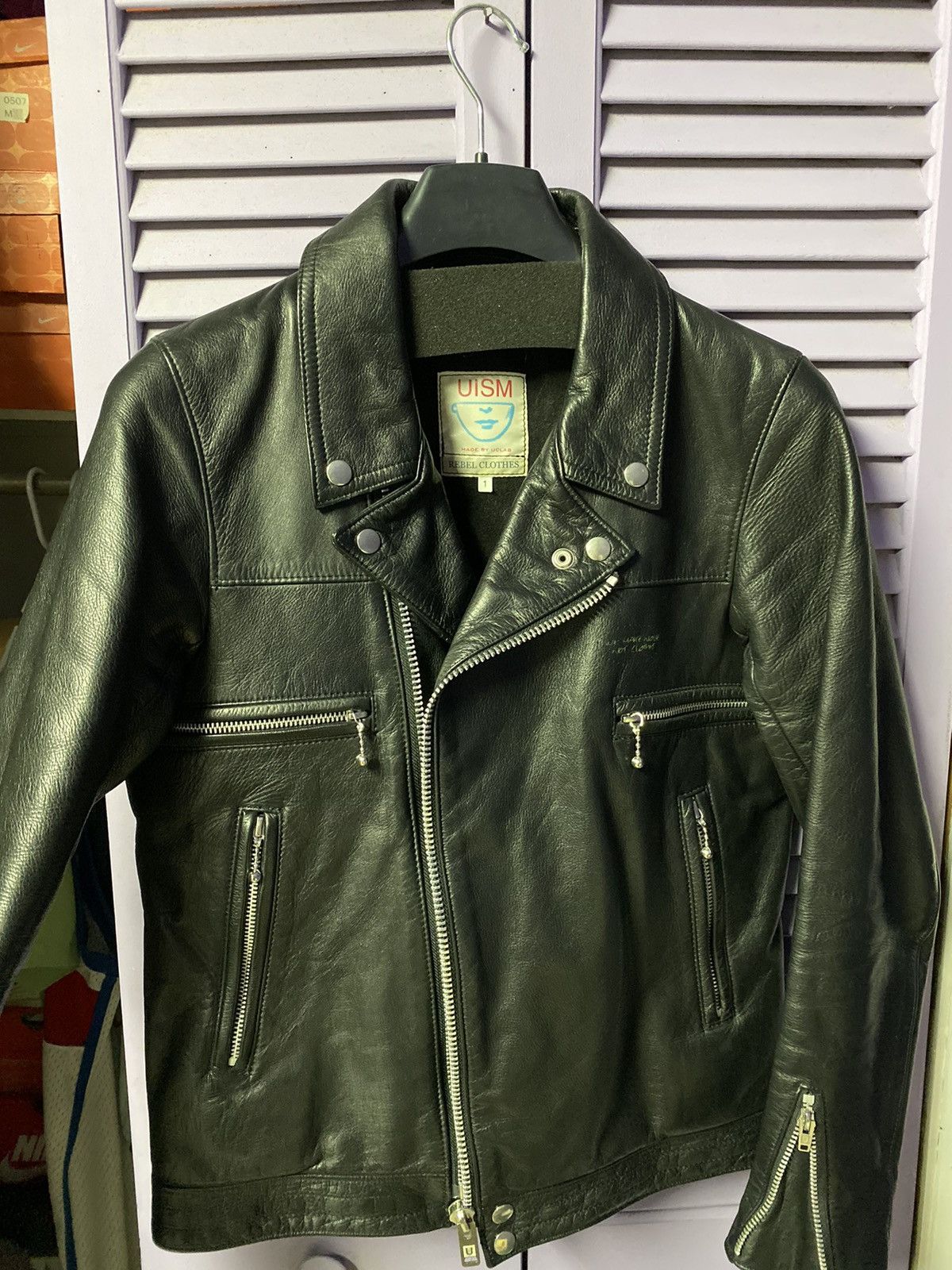 Undercover Undercover AW13 Double Zip Leather Rider Jacket