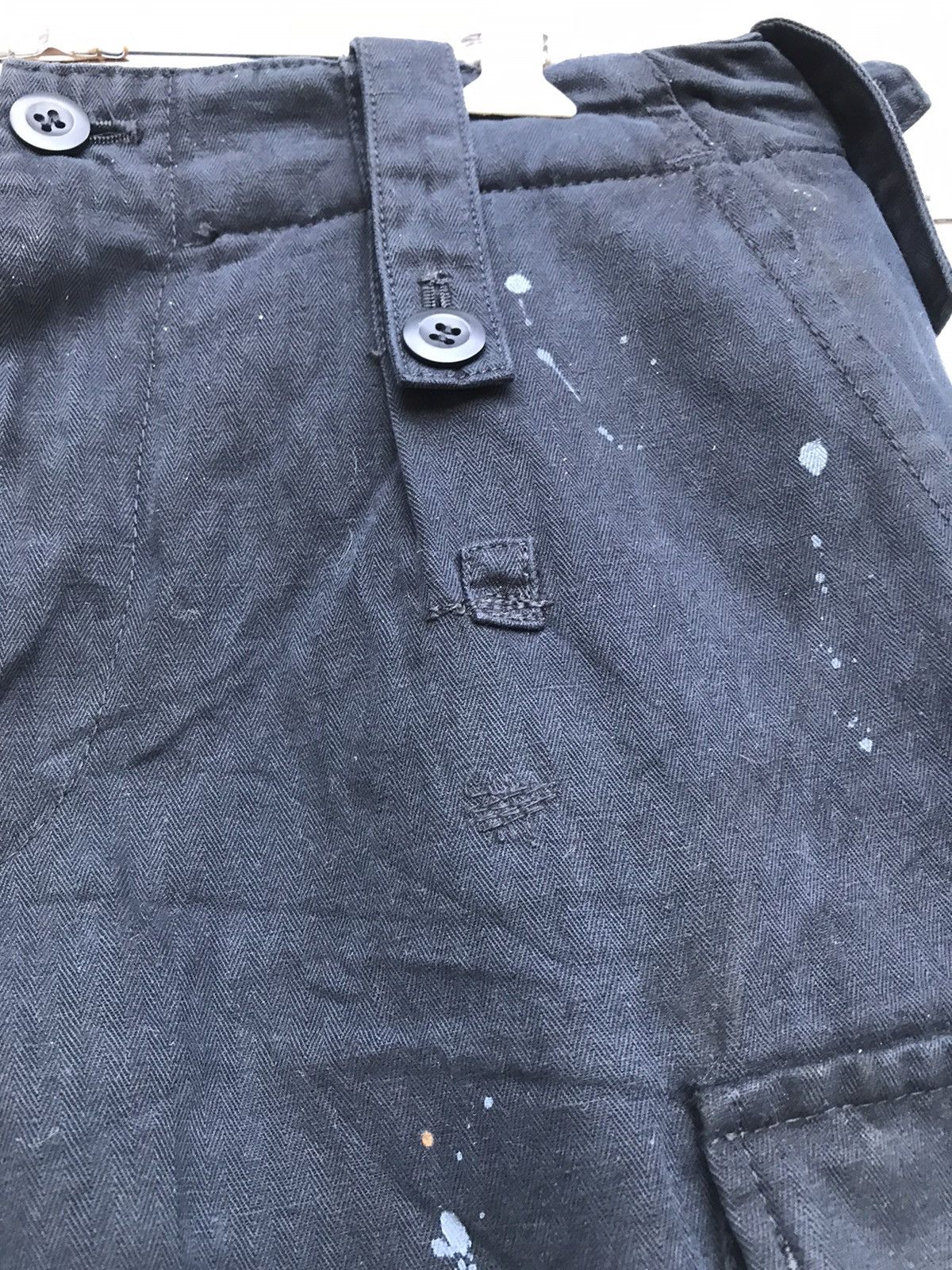 Swagger Rare Swagger Distressed Cargo Short with Tight Inner Size US 33 - 5 Thumbnail