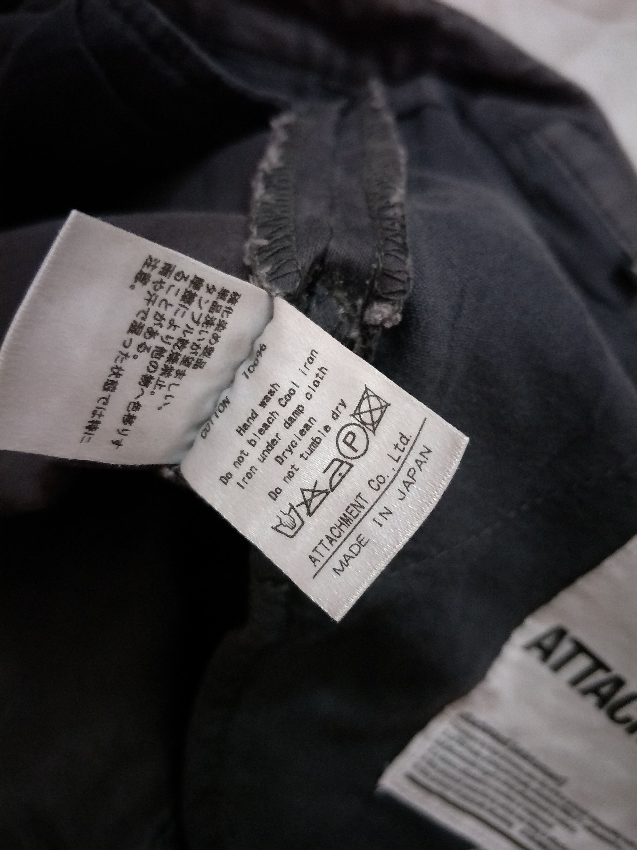 Attachment Kayuzuki Kumagai Cargo Pants Button Fly Slim Fit Size US 31 - 9 Thumbnail