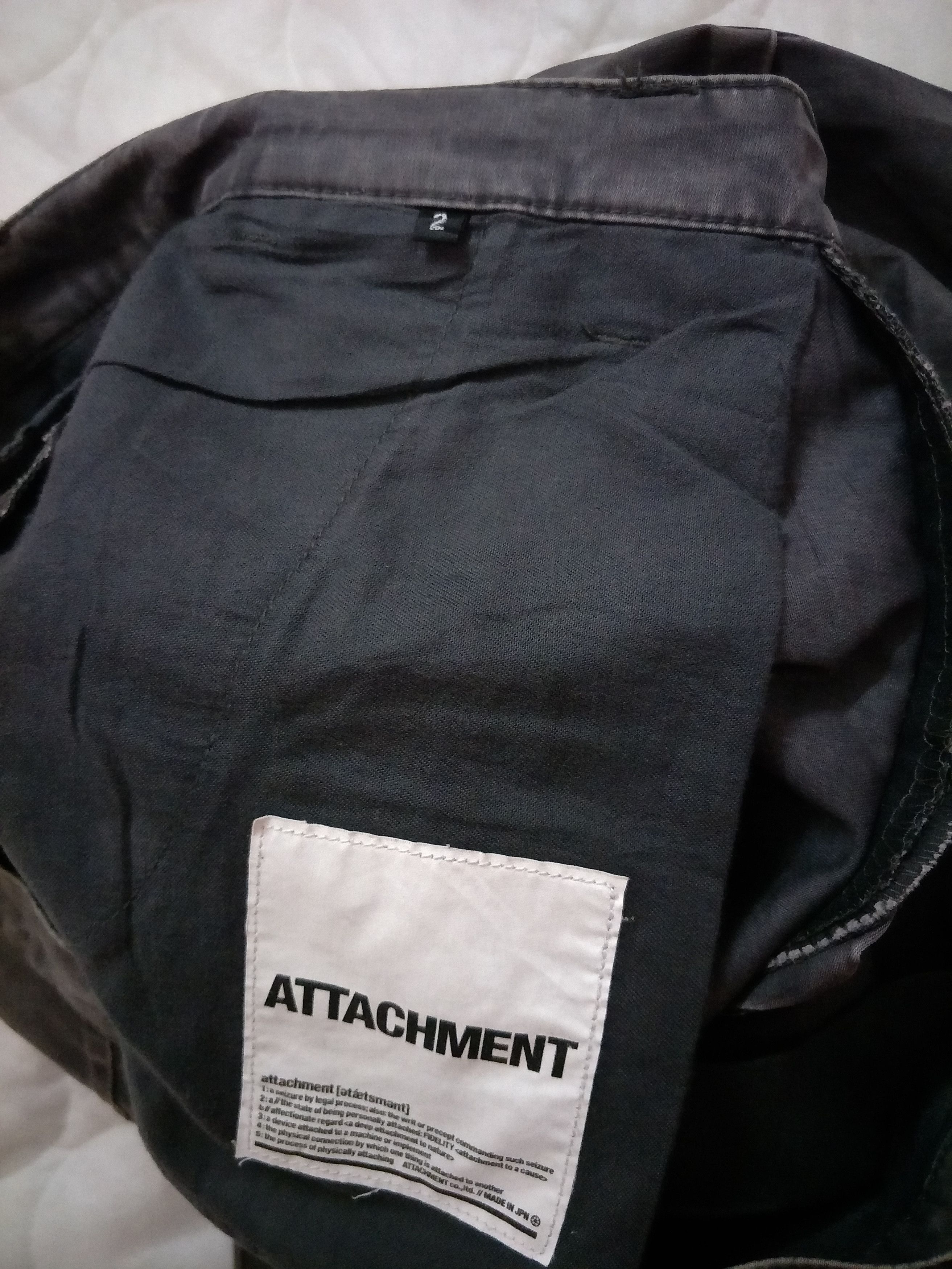 Attachment Kayuzuki Kumagai Cargo Pants Button Fly Slim Fit Size US 31 - 10 Thumbnail
