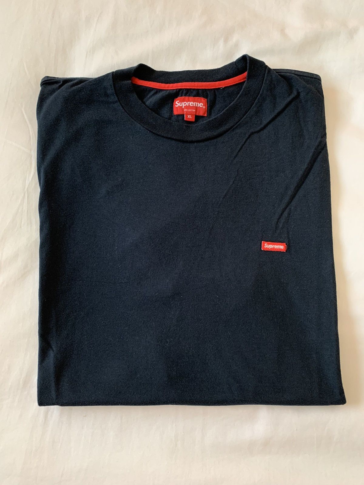 Supreme small box logo best sale tee ss20