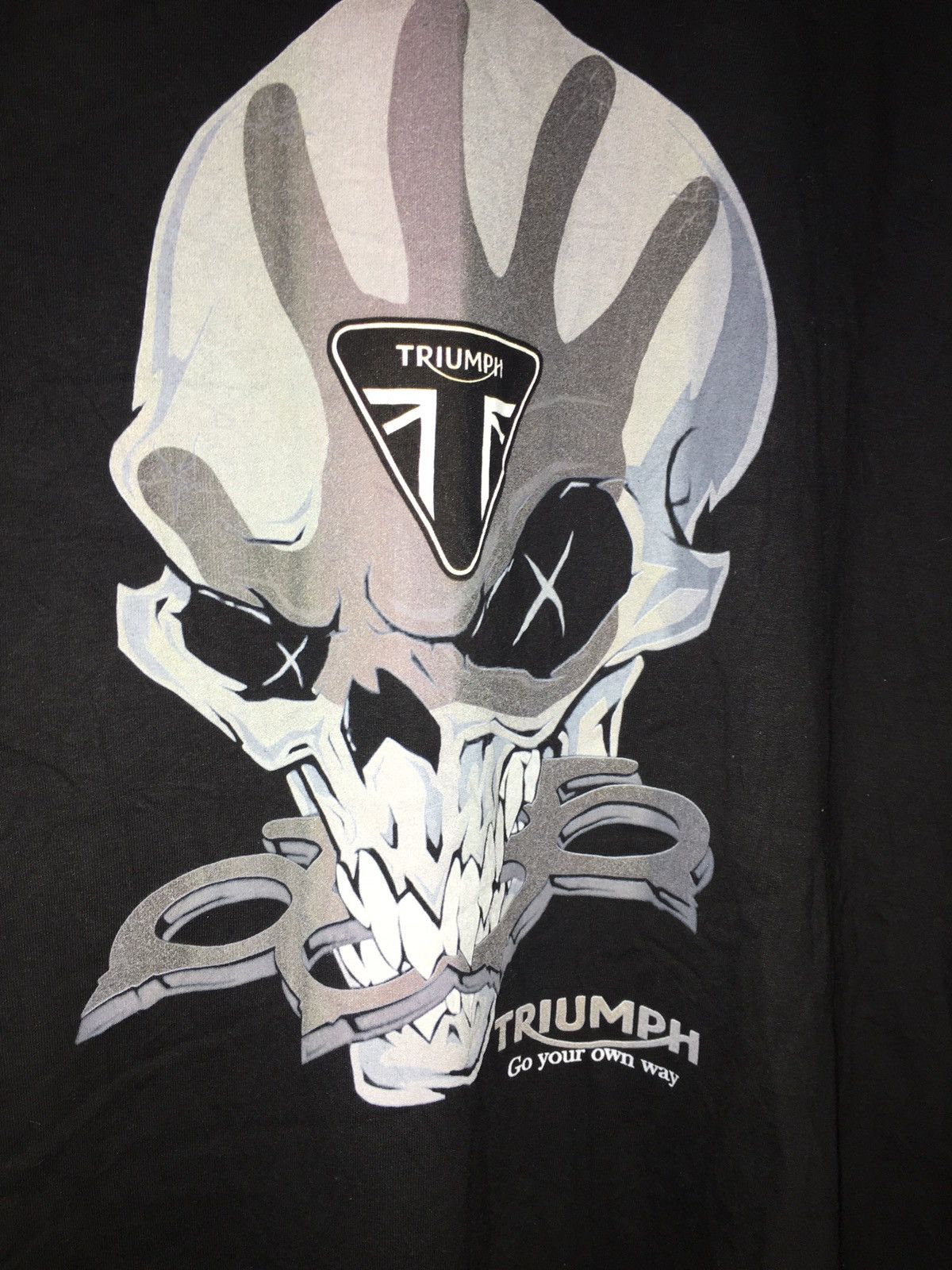 Lucky Brand Triumph Motorcycles size xxxl Size US XXL / EU 58 / 5 - 2 Thumbnail