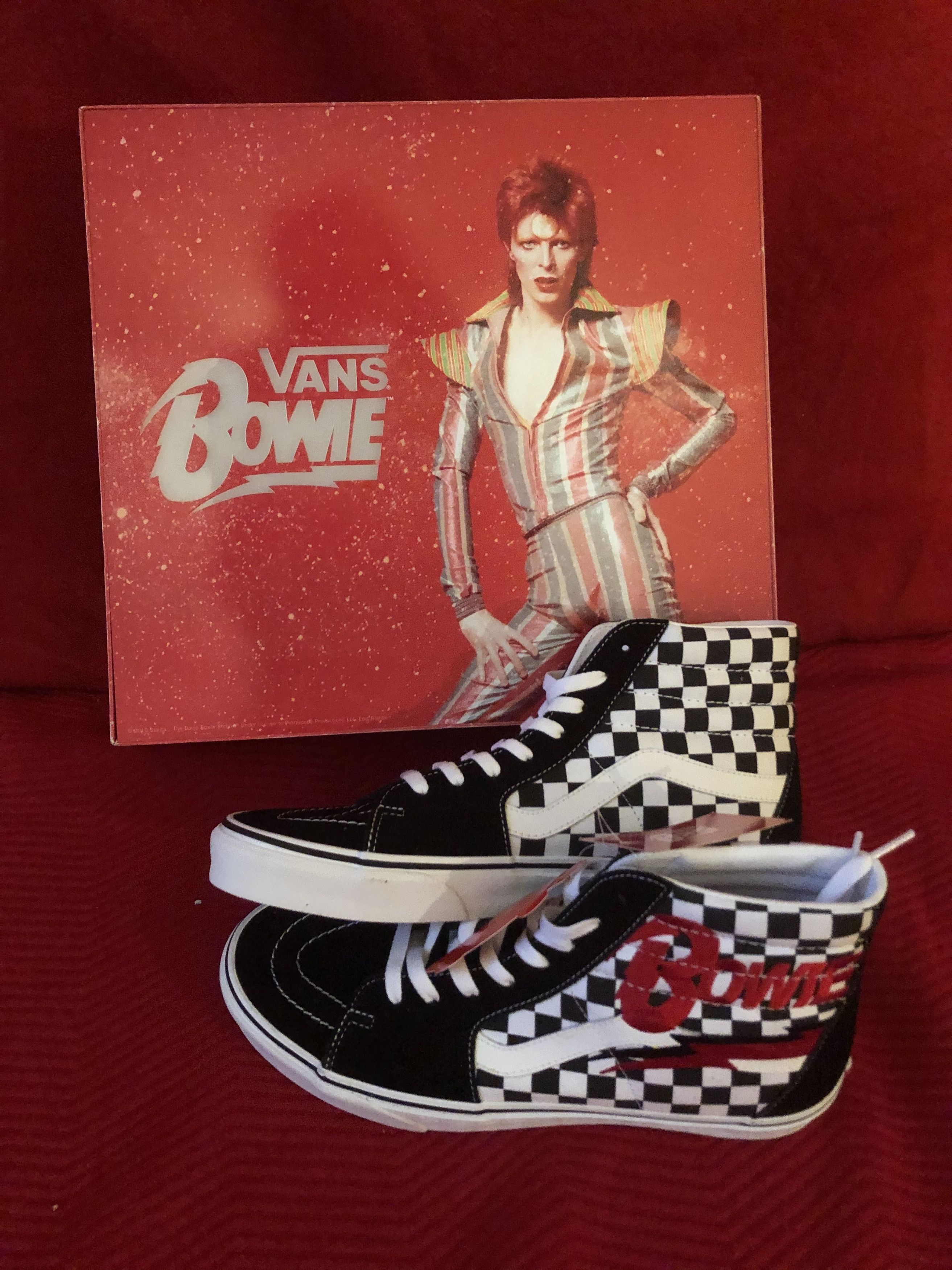 Vans David Bowie x Vans Collector's Sk8-Hi Box Set | Grailed