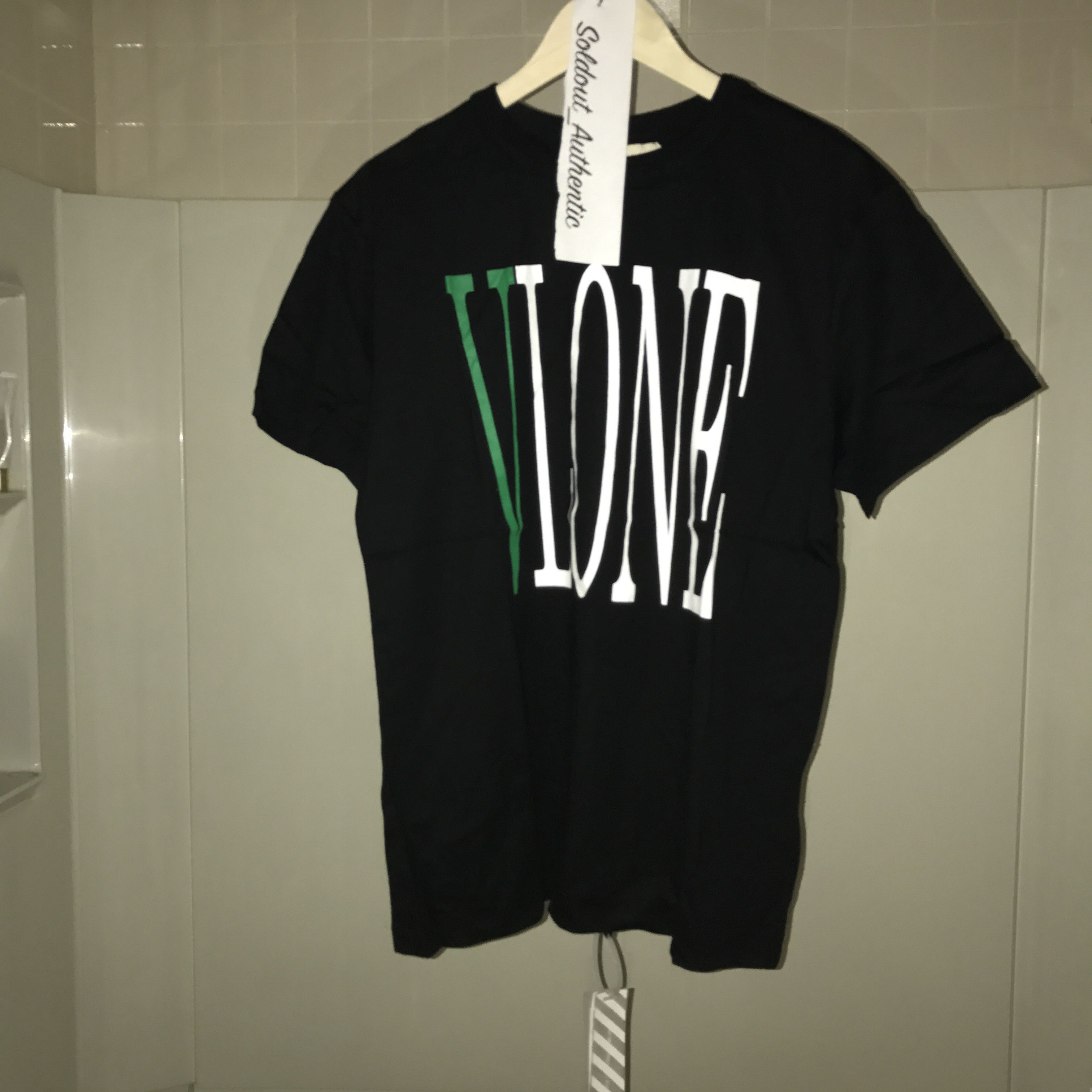 Off White Vlone Vlone x Off white c o VIRGIL ABLOH ASAP RO tee Size M rare new wiz tag Grailed