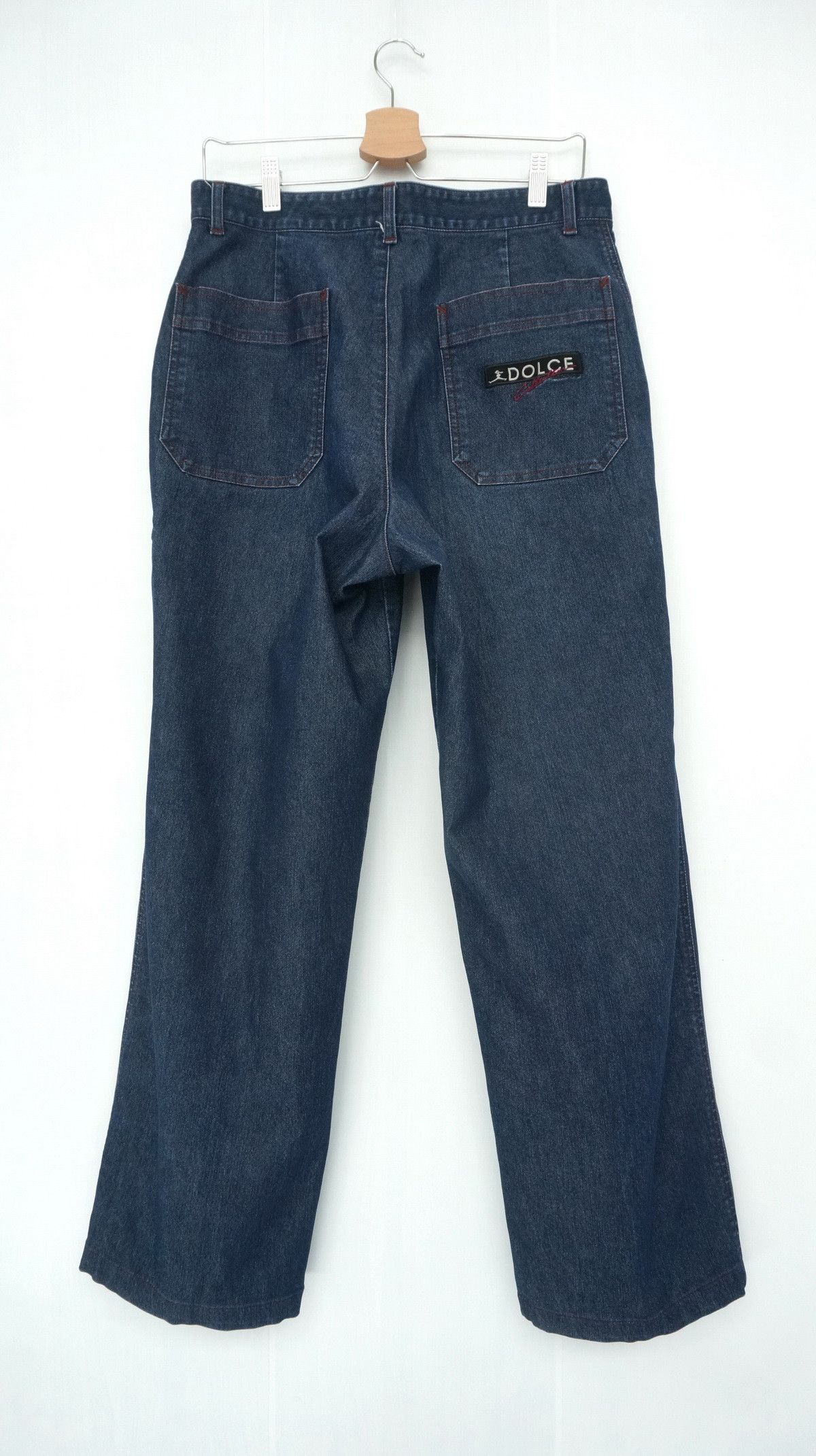Japanese Brand DOLCE Collection Vintage 90's Denim Pants Size US 32 / EU 48 - 2 Thumbnail