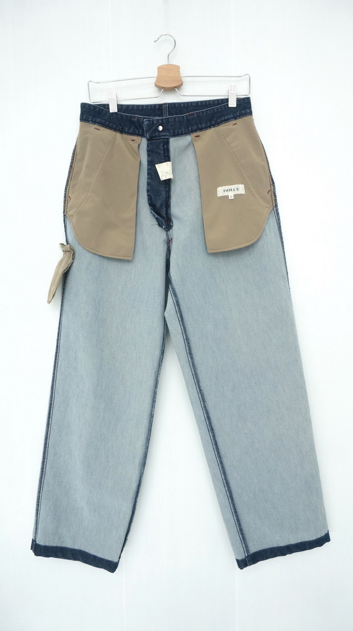 Japanese Brand DOLCE Collection Vintage 90's Denim Pants Size US 32 / EU 48 - 12 Thumbnail