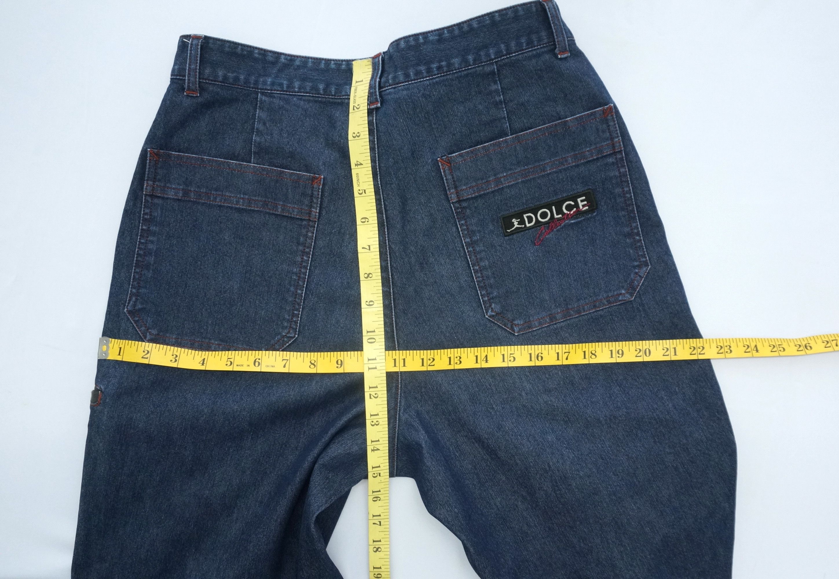 Japanese Brand DOLCE Collection Vintage 90's Denim Pants Size US 32 / EU 48 - 19 Thumbnail