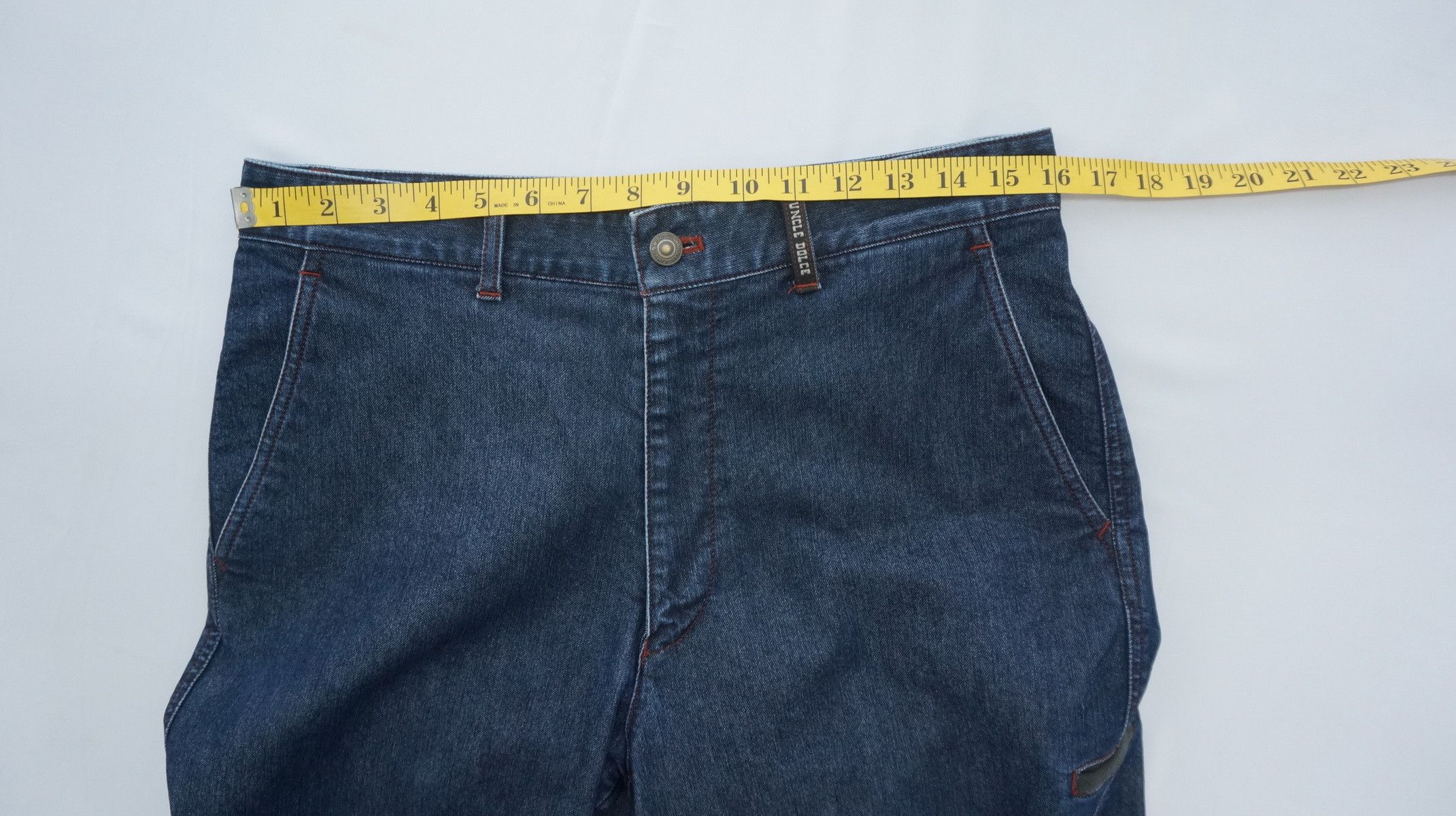 Japanese Brand DOLCE Collection Vintage 90's Denim Pants Size US 32 / EU 48 - 16 Thumbnail