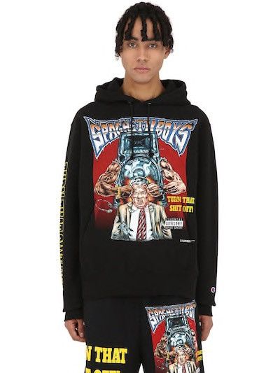 Spaghetti Boys TURN THAT SHIT OFF HOODIE | Grailed