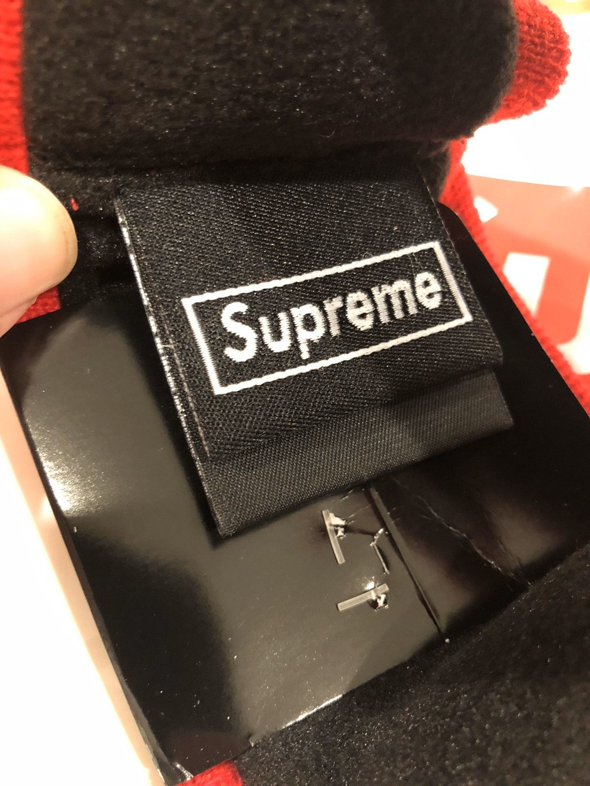 New Era × Supreme Supreme x New Era Headband red Size ONE SIZE - 3 Thumbnail