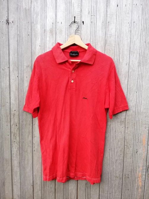 Christian Dior Monsieur VINTAGE CHRISTIAN DIOR MONSIEUR EMBROIDERY LOGO POLO SHIRT Size US M / EU 48-50 / 2 - 1 Thumbnail