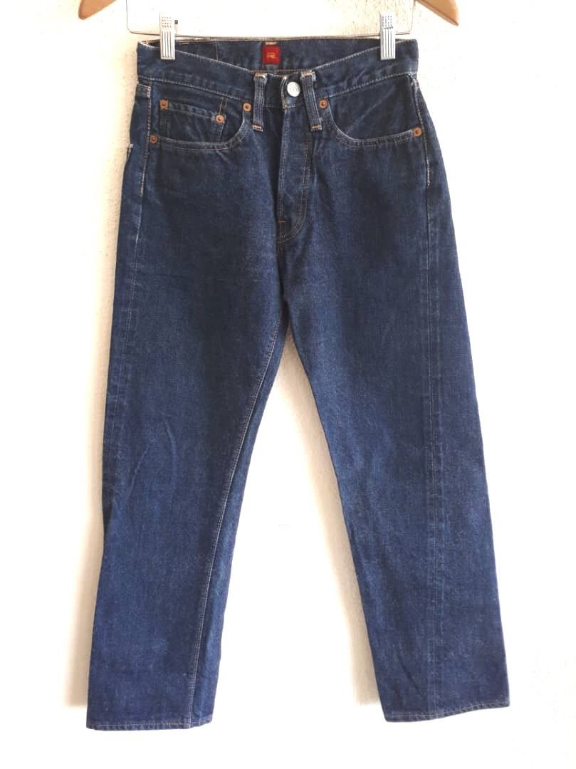Japanese Brand Resolute japanese denim selvadge with signature in