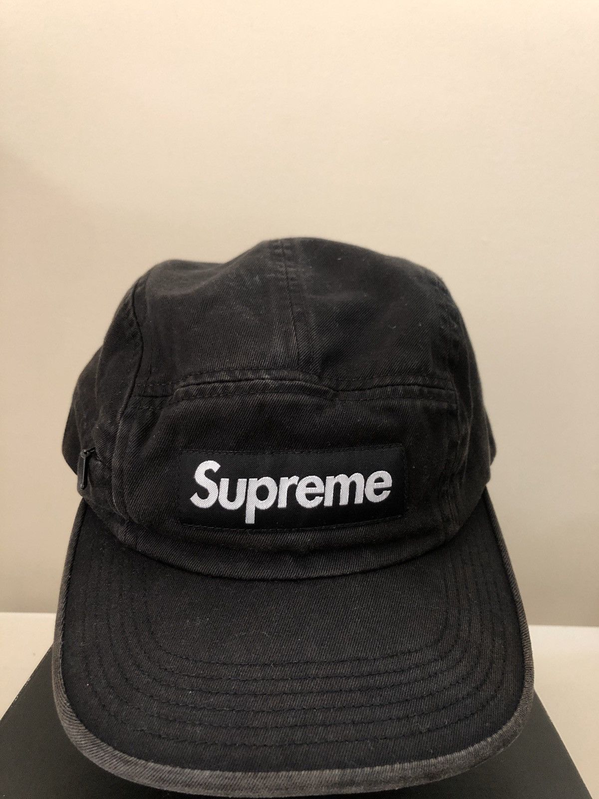 Supreme Black supreme hat | Grailed