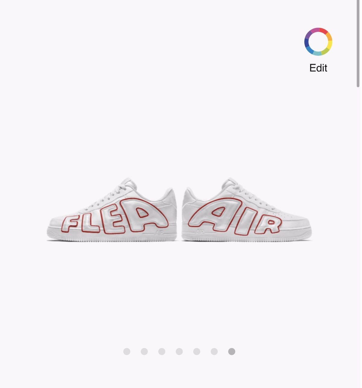 CPFM Nike Air Force 1 Low By You (White/Red) ORDER CONFIRMED