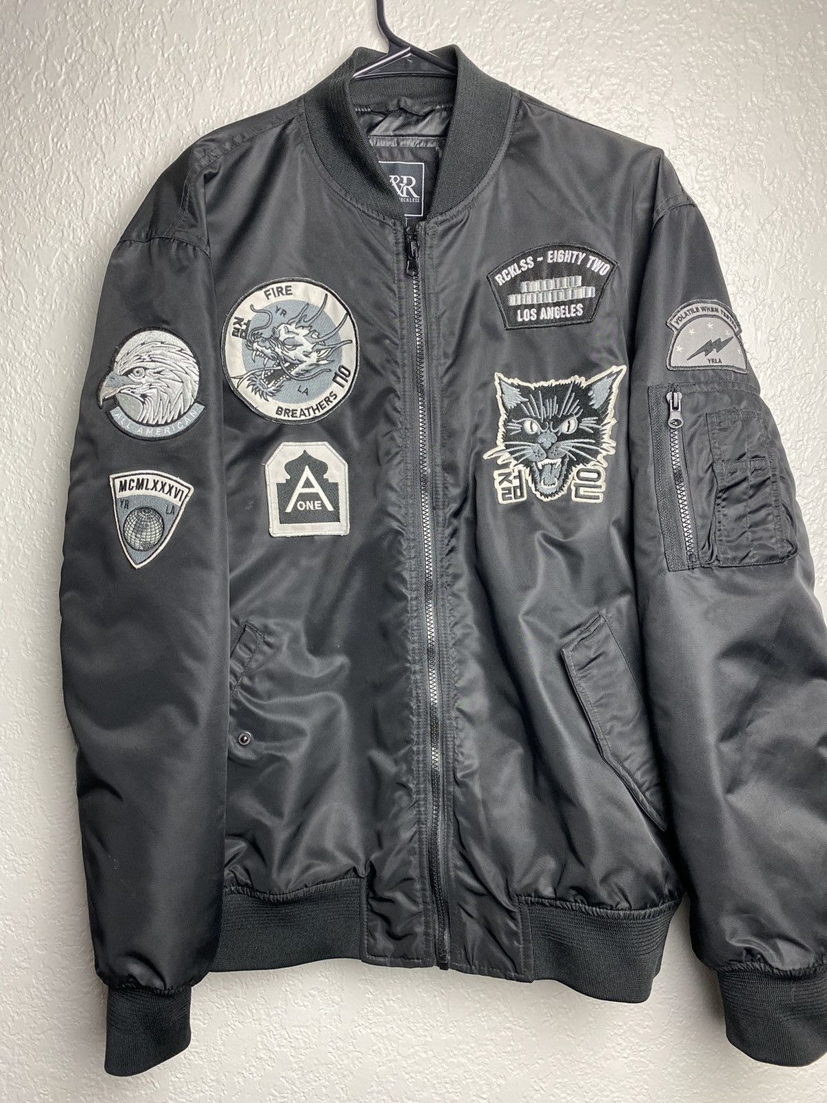 Young and reckless bomber on sale jacket