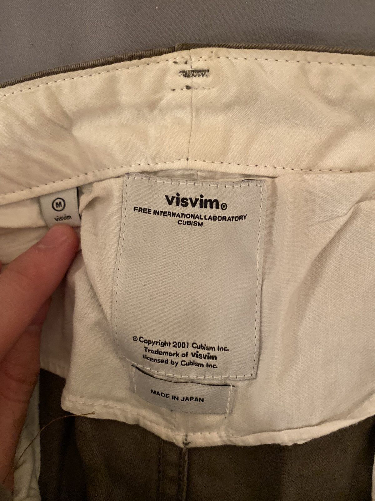 Visvim VISVIM CUT OFF CHINO SHORTS OLIVE SZ M Size US 32 / EU 48 - 4 Thumbnail