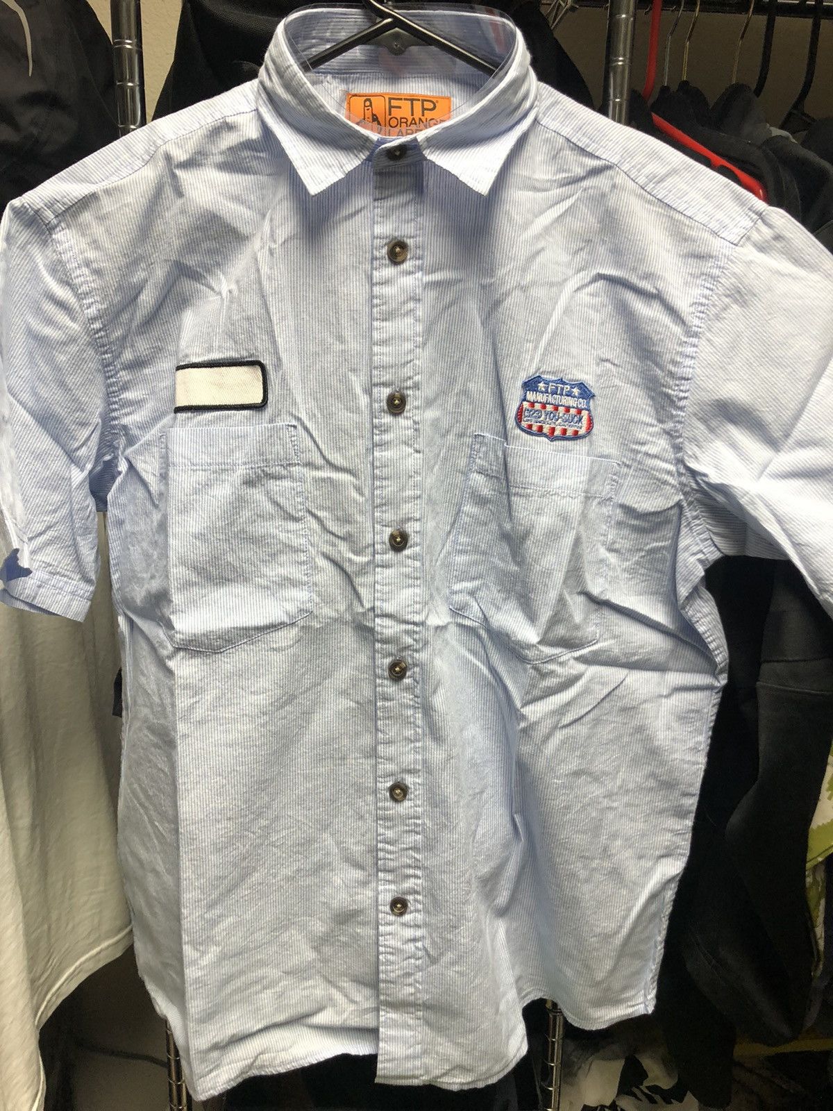 Fuck The Population FTP Manufacturing Work Shirt Size US M / EU 48-50 / 2 - 1 Thumbnail